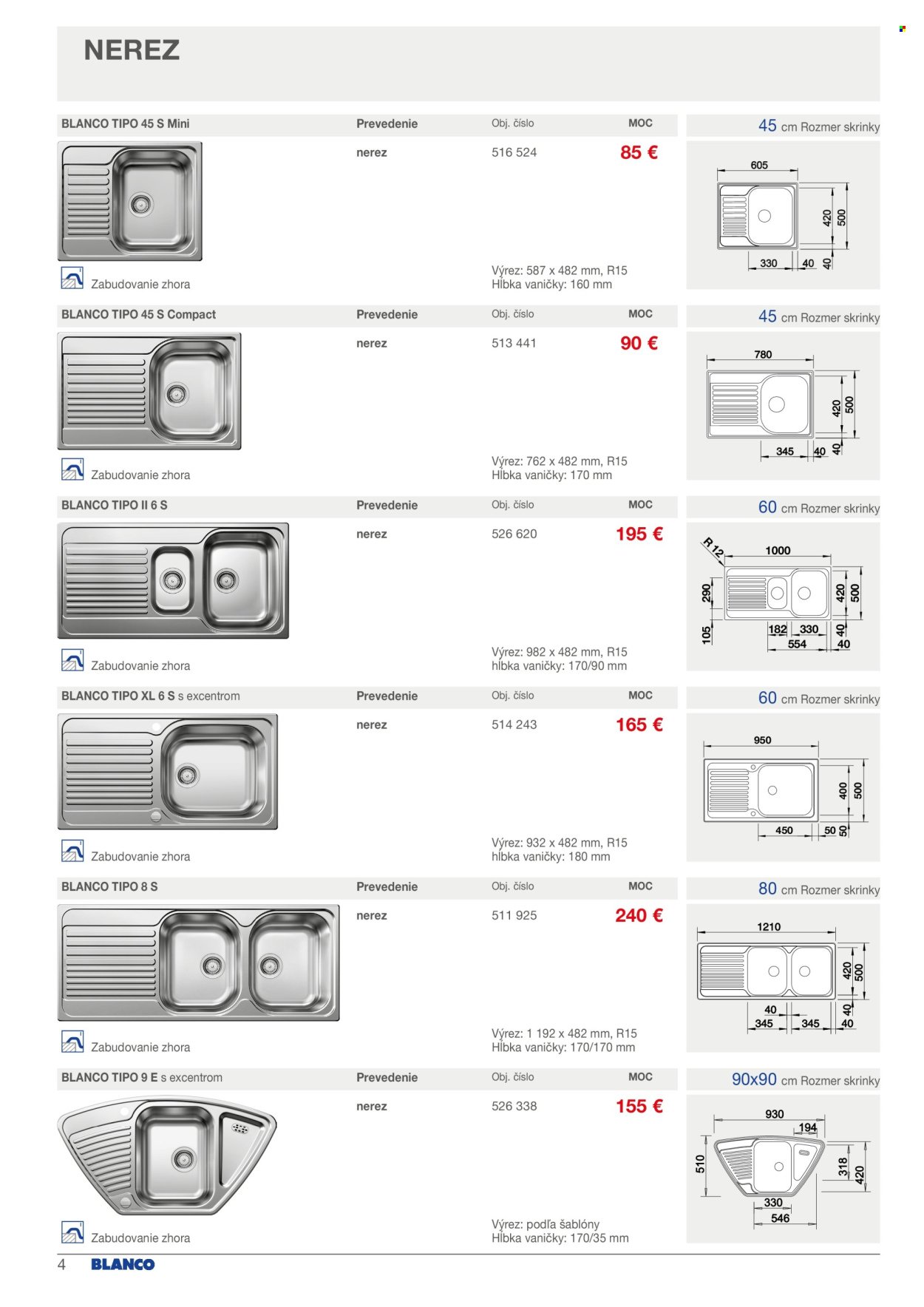 BLANCO leták - Od soboty 1.2.2025 (2025-02-01 - 2025-12-31) | 4