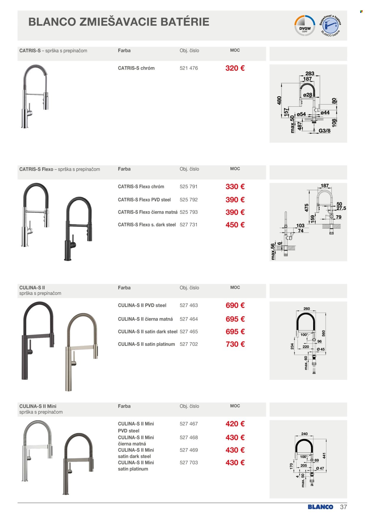 BLANCO leták - Od soboty 1.2.2025 (2025-02-01 - 2025-12-31) | 37