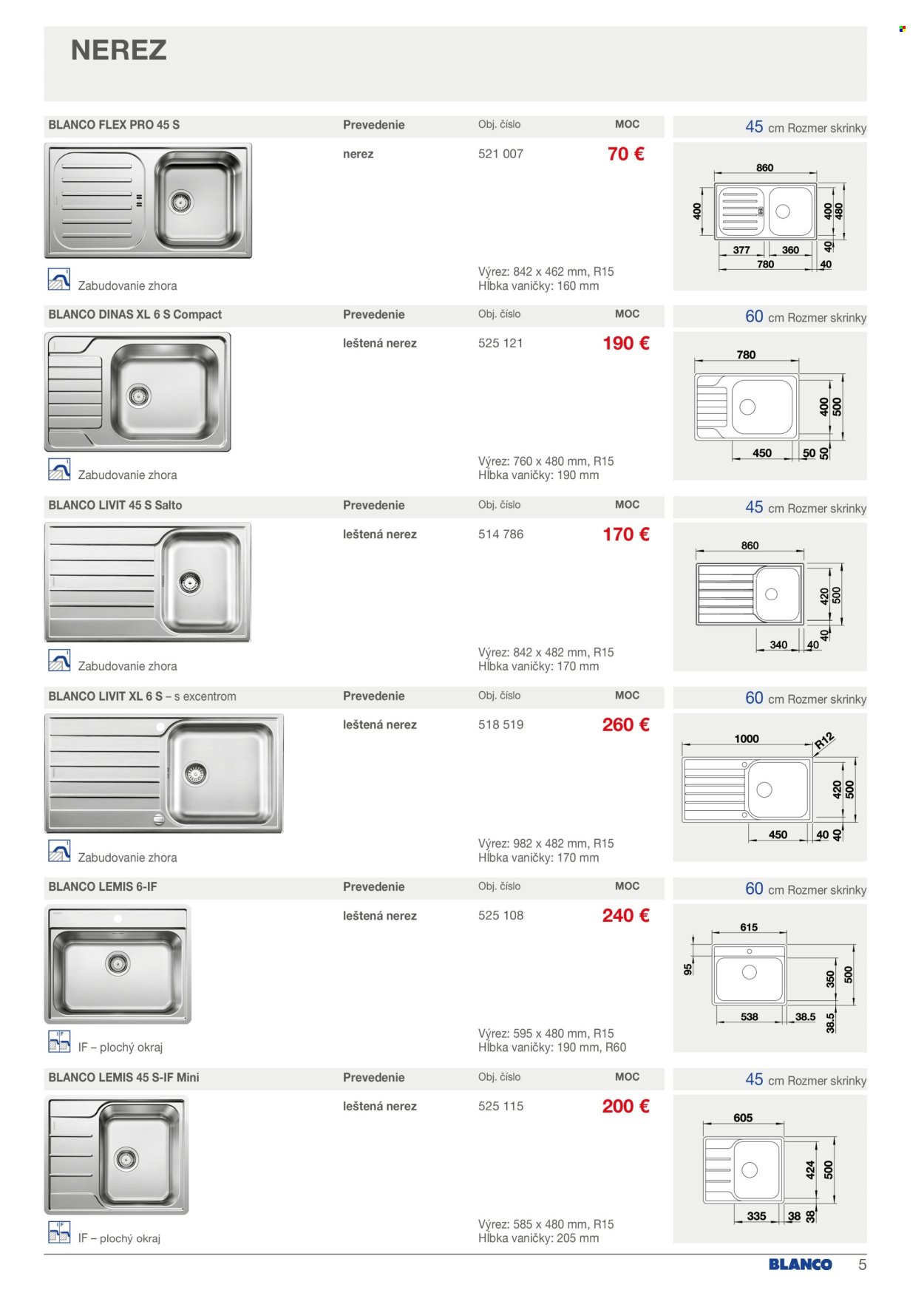 BLANCO leták - Od soboty 1.2.2025 (2025-02-01 - 2025-12-31) | 5