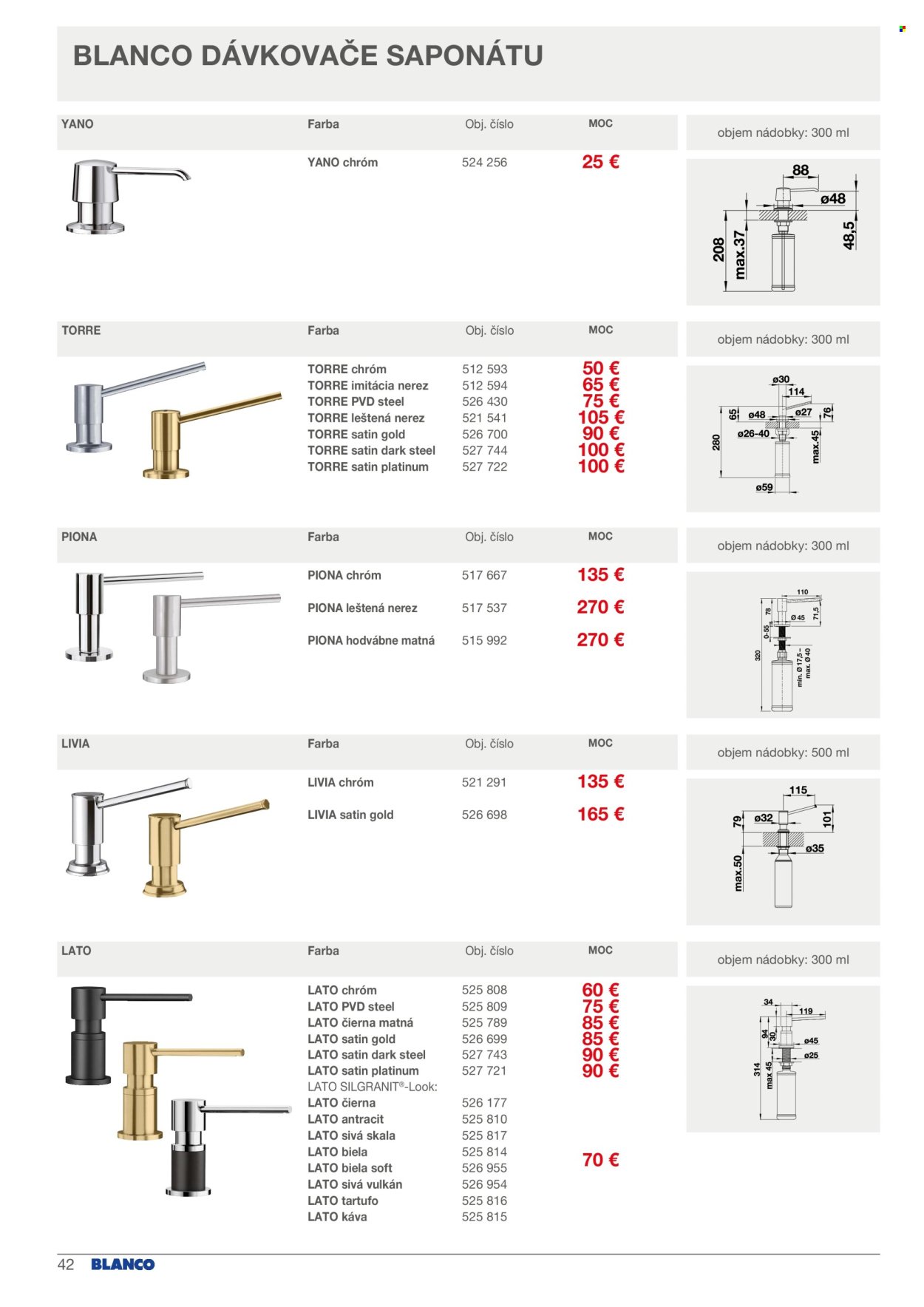 BLANCO leták - Od soboty 1.2.2025 (2025-02-01 - 2025-12-31) | 42