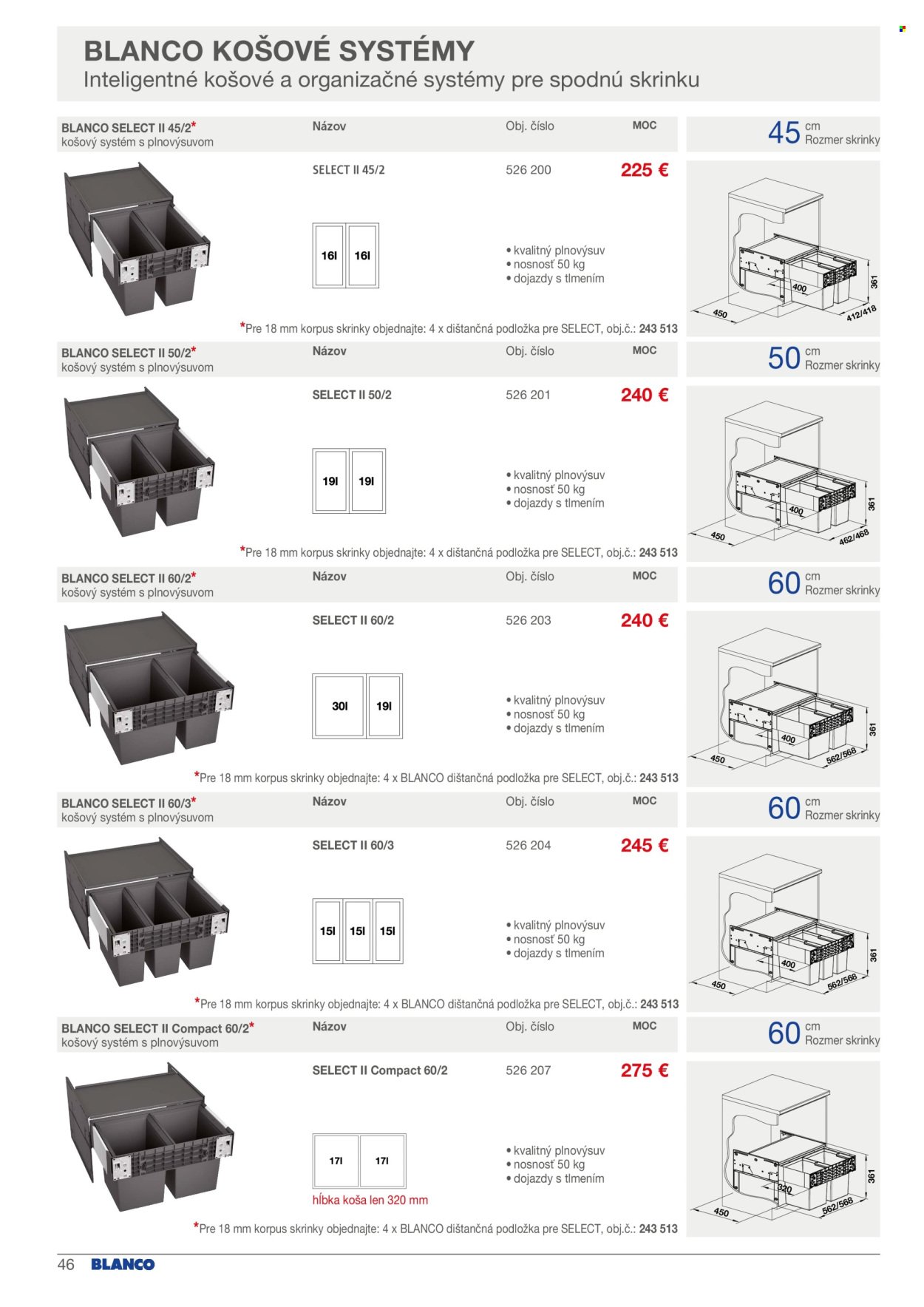BLANCO leták - Od soboty 1.2.2025 (2025-02-01 - 2025-12-31) | 46