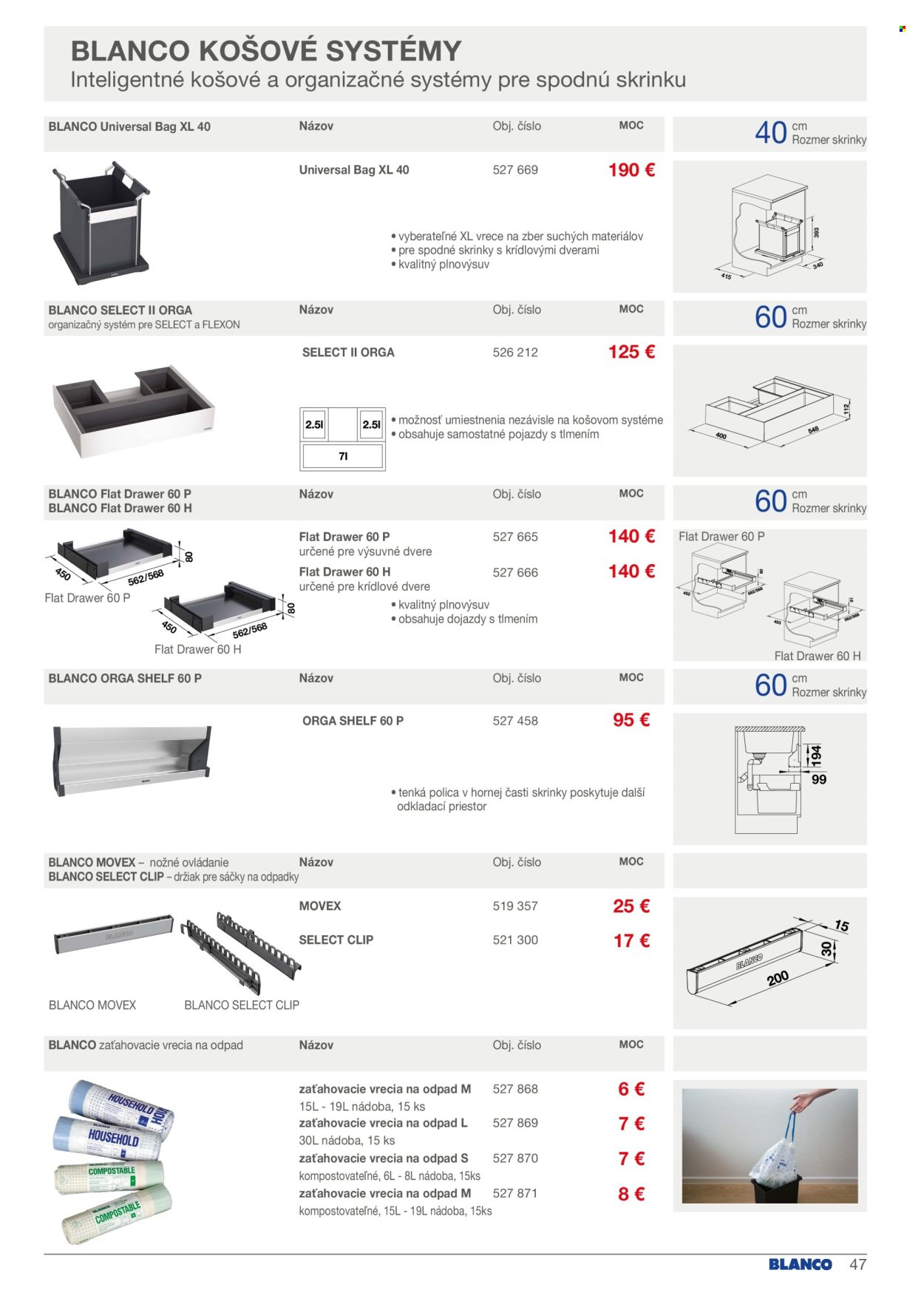 BLANCO leták - Od soboty 1.2.2025 (2025-02-01 - 2025-12-31) | 47