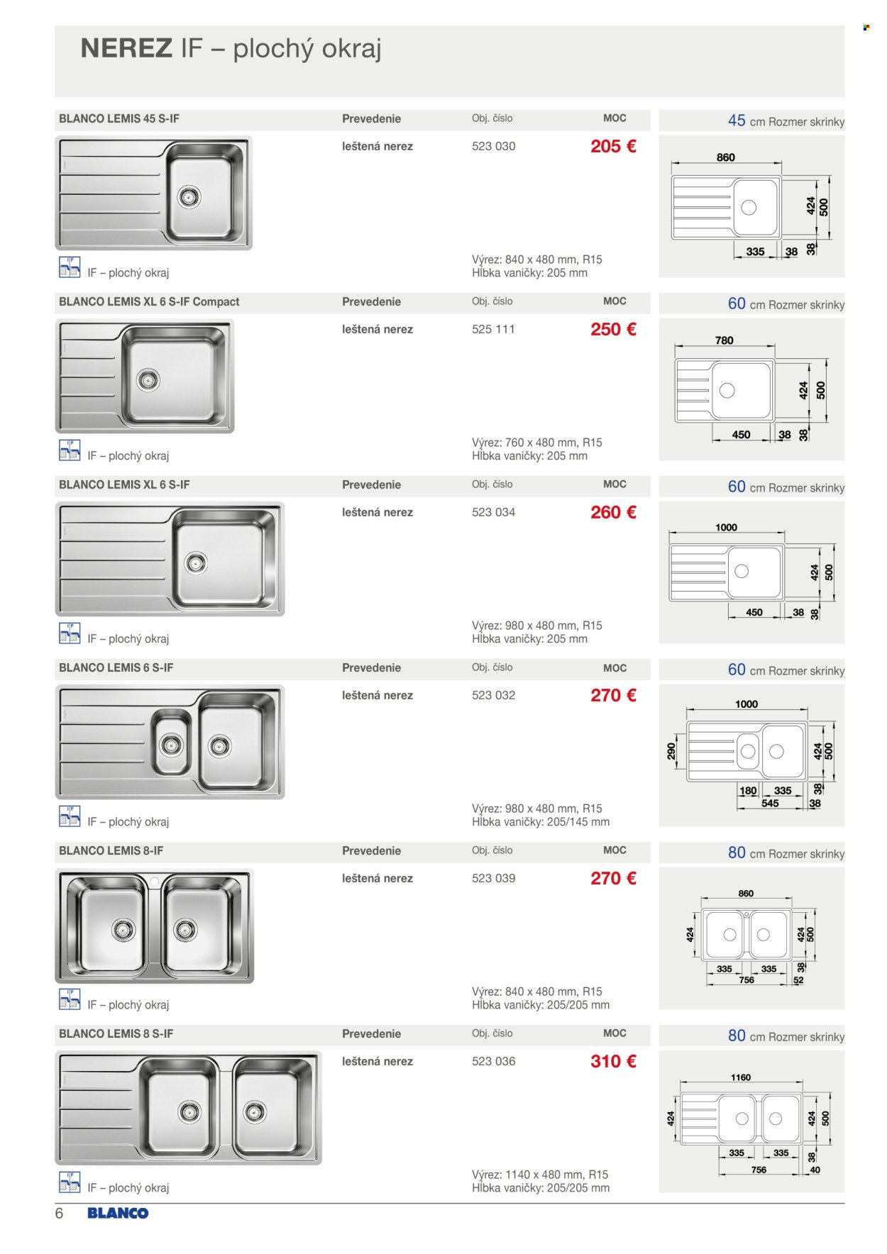 BLANCO leták - Od soboty 1.2.2025 (2025-02-01 - 2025-12-31) | 6