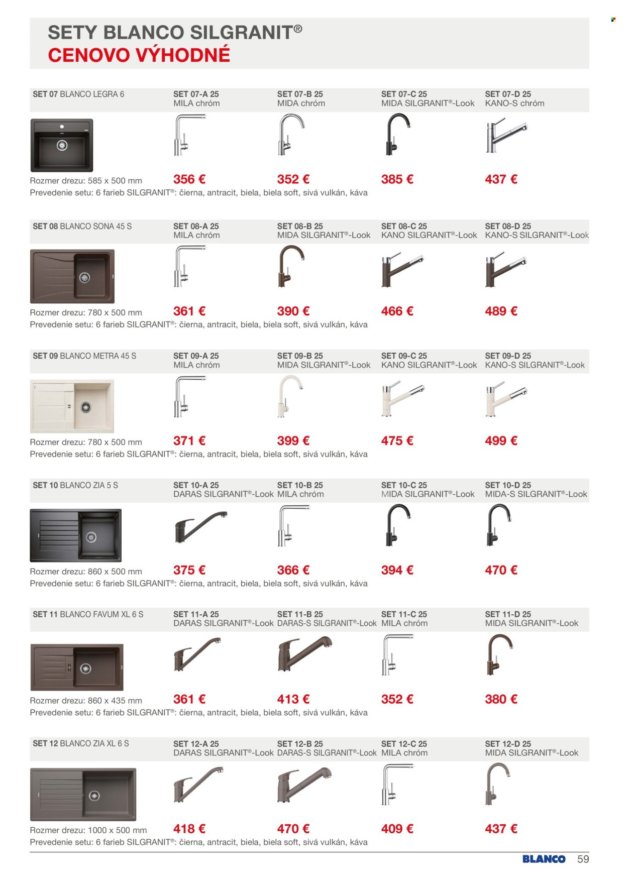 BLANCO leták - Od soboty 1.2.2025 (2025-02-01 - 2025-12-31) | 59