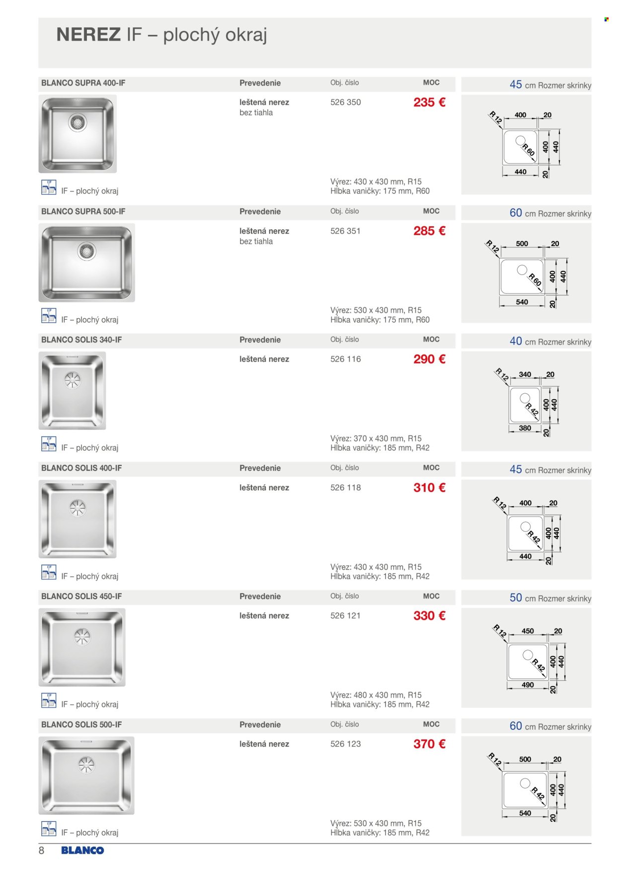 BLANCO leták - Od soboty 1.2.2025 (2025-02-01 - 2025-12-31) | 8