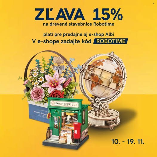 ALBI leták - Od pondelka 10.11.2025 (2025-11-10 - 2025-11-19) | 1