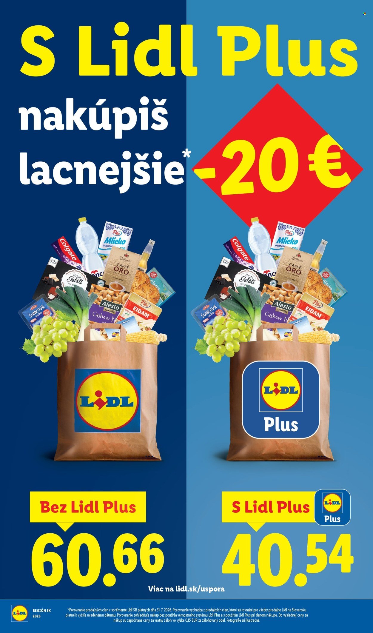 LIDL leták - Od pondelka 3.8.2026