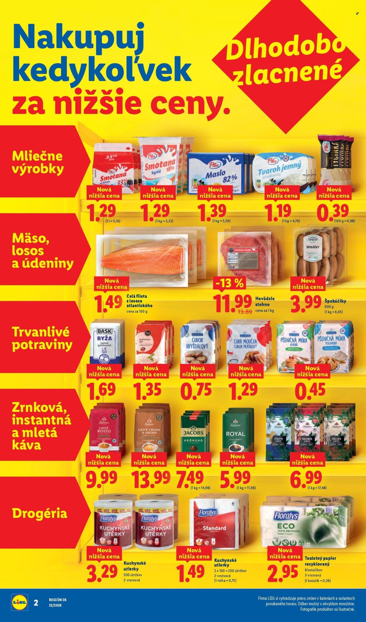 LIDL leták - Od pondelka 3.8.2026