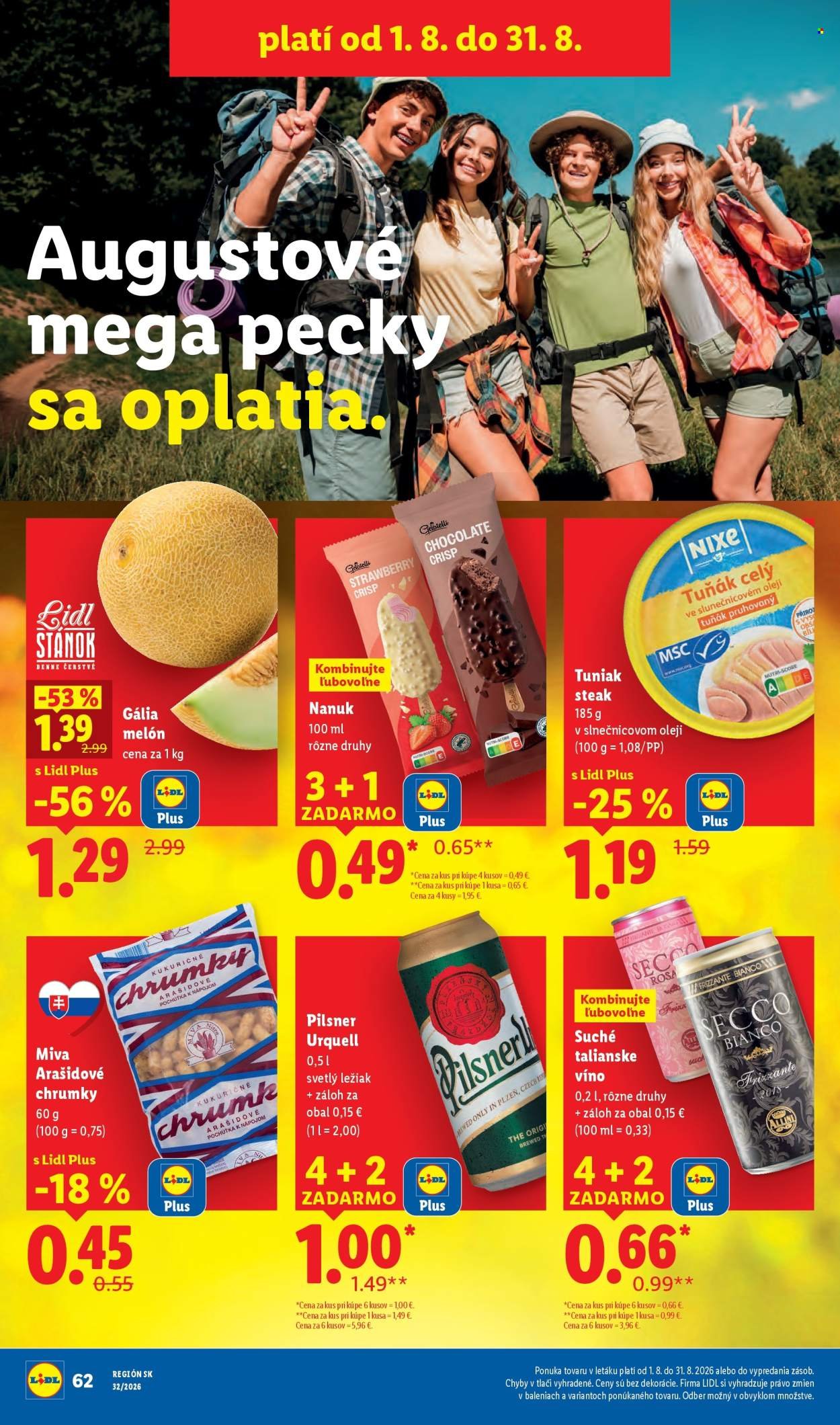 LIDL leták - Od pondelka 3.8.2026