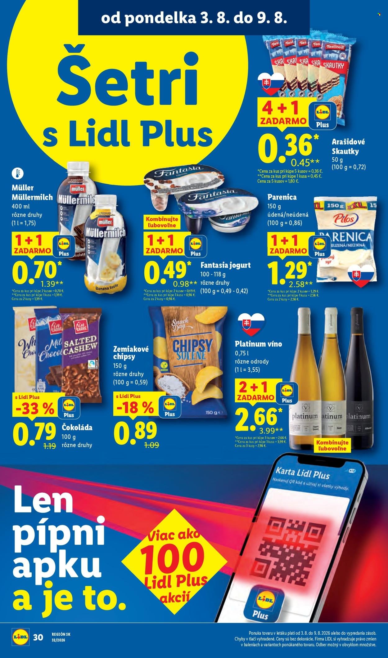 LIDL leták - Od pondelka 3.8.2026