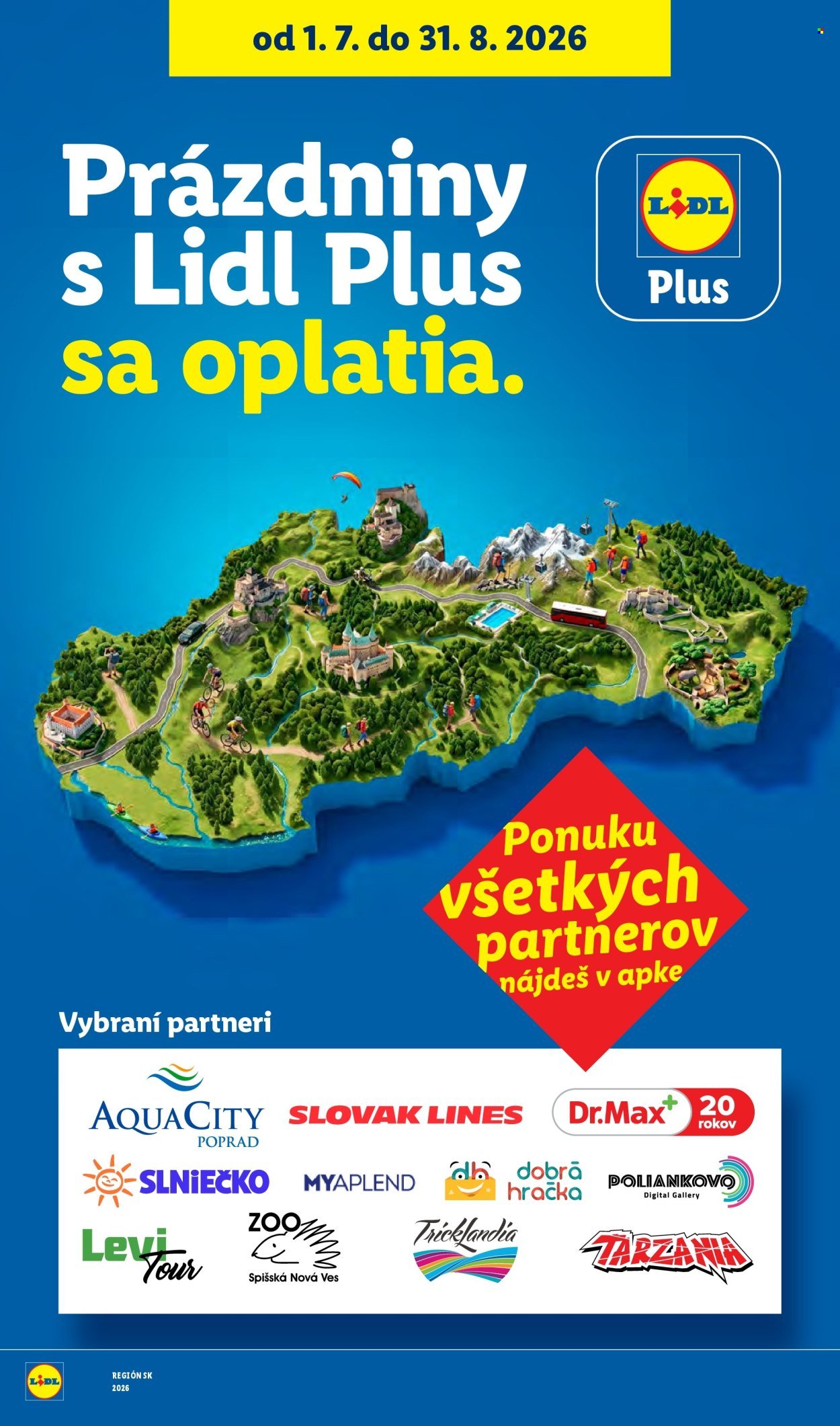 LIDL leták - Od pondelka 3.8.2026