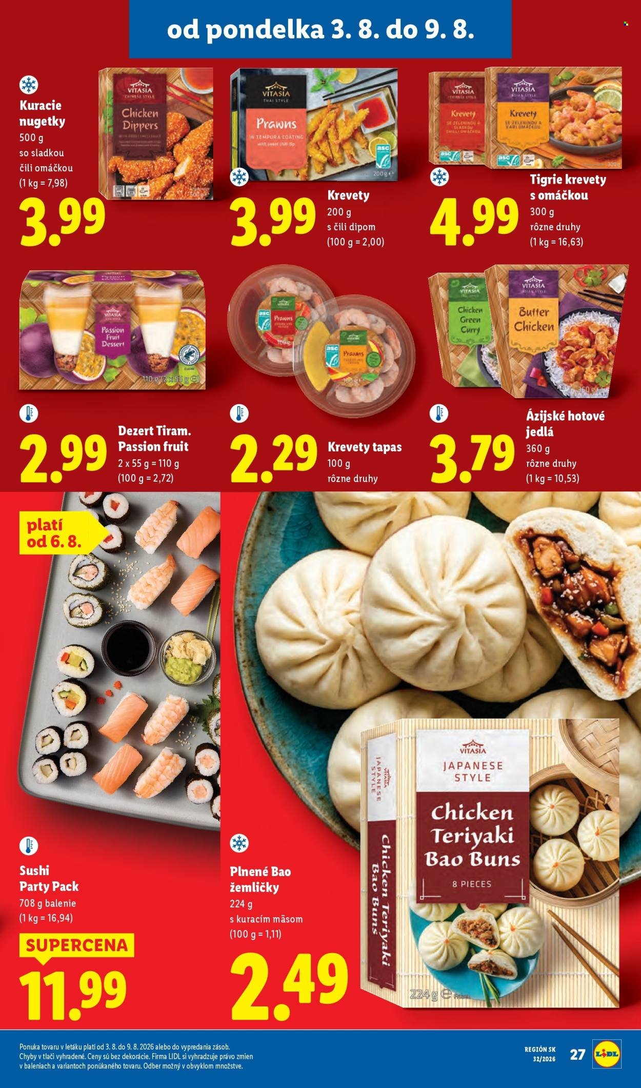 LIDL leták - Od pondelka 3.8.2026