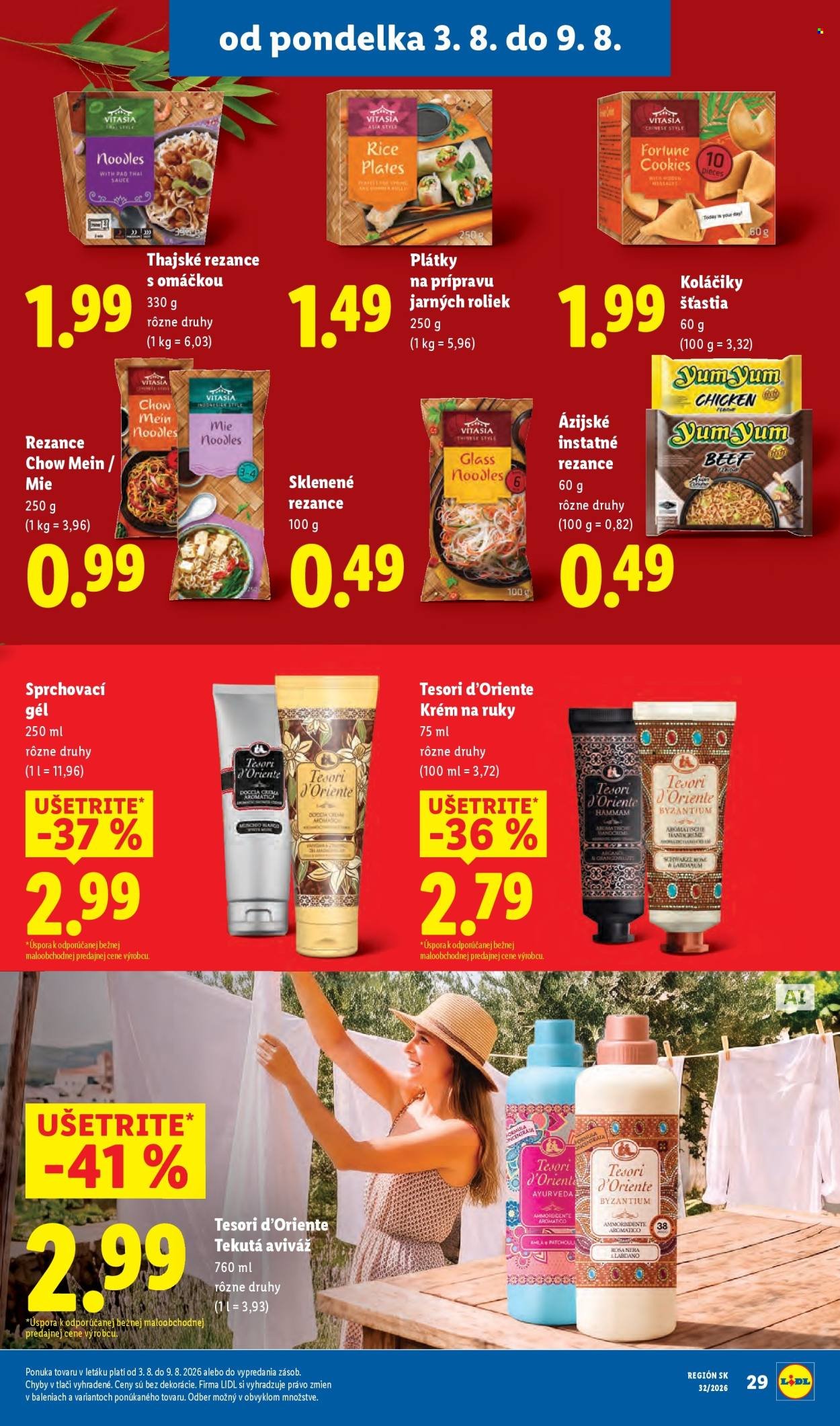 LIDL leták - Od pondelka 3.8.2026