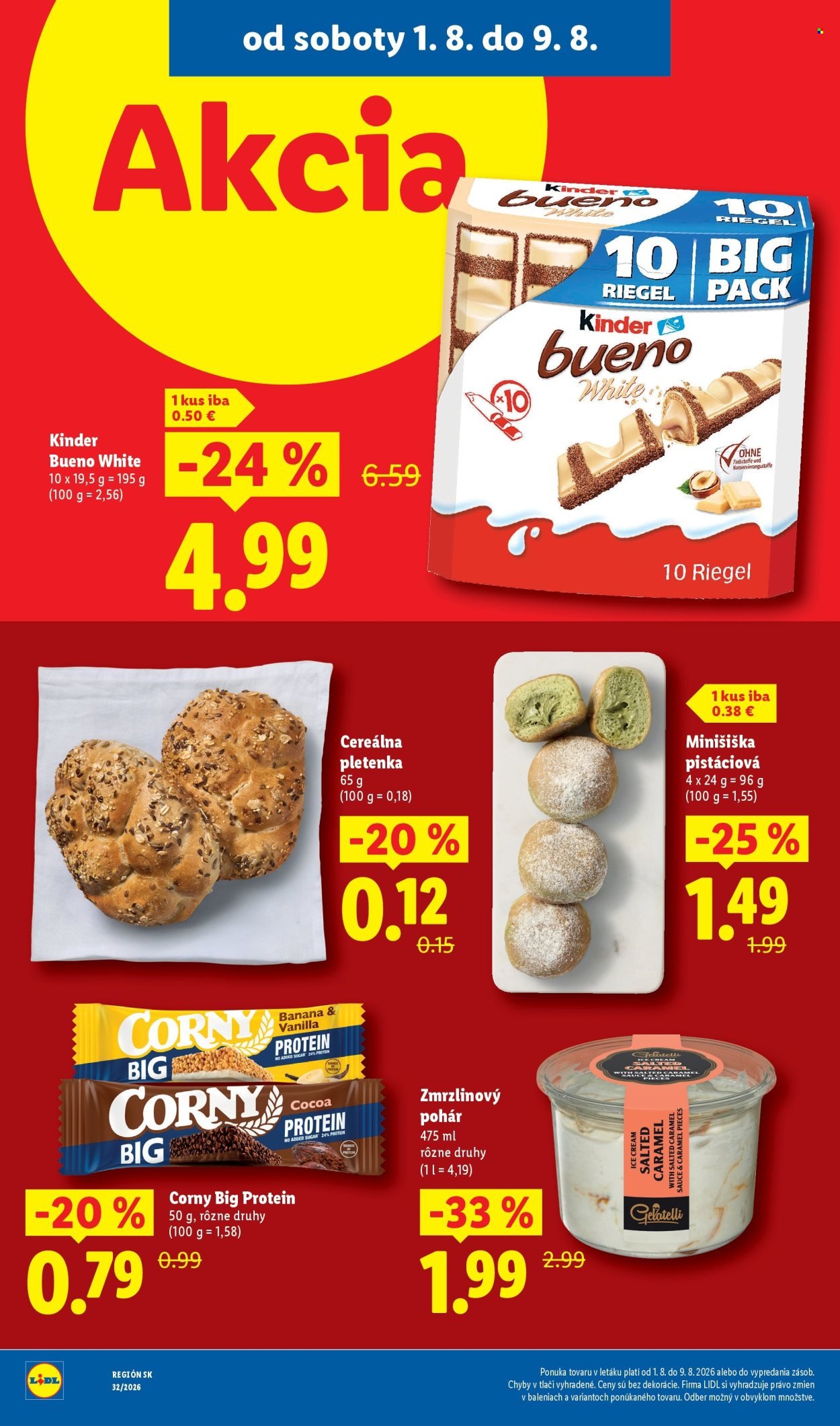 LIDL leták - Od pondelka 3.8.2026