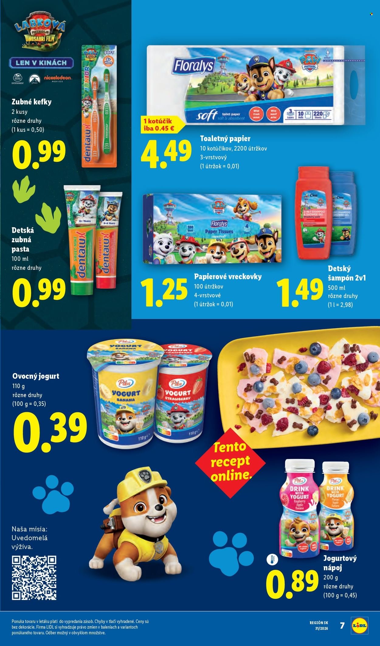 LIDL leták - Od pondelka 3.8.2026