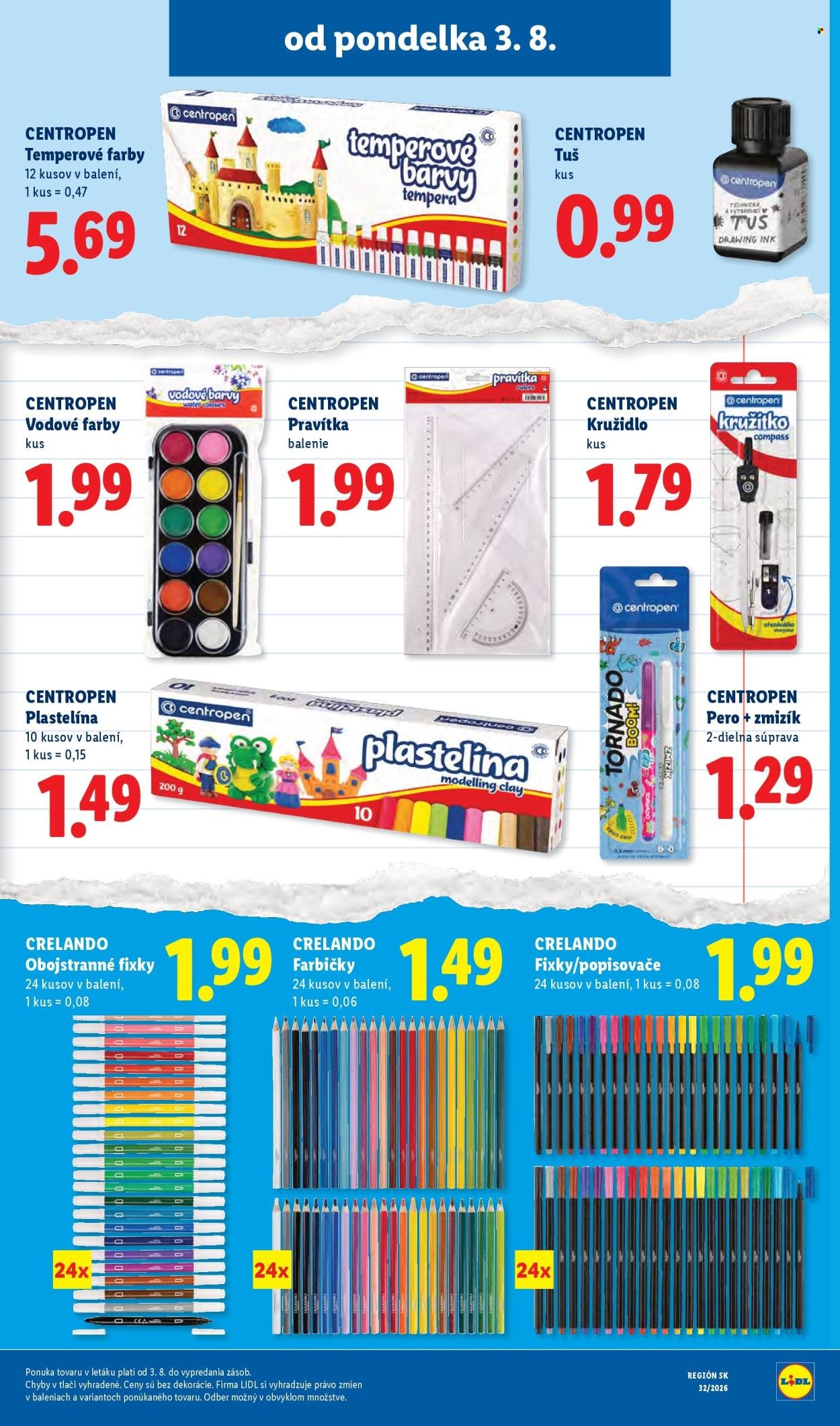 LIDL leták - Od pondelka 3.8.2026