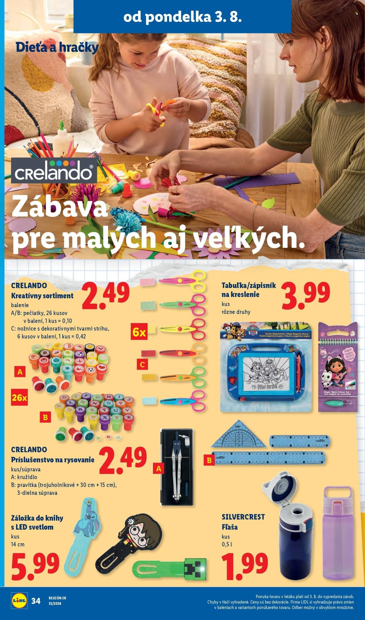 LIDL leták - Od pondelka 3.8.2026