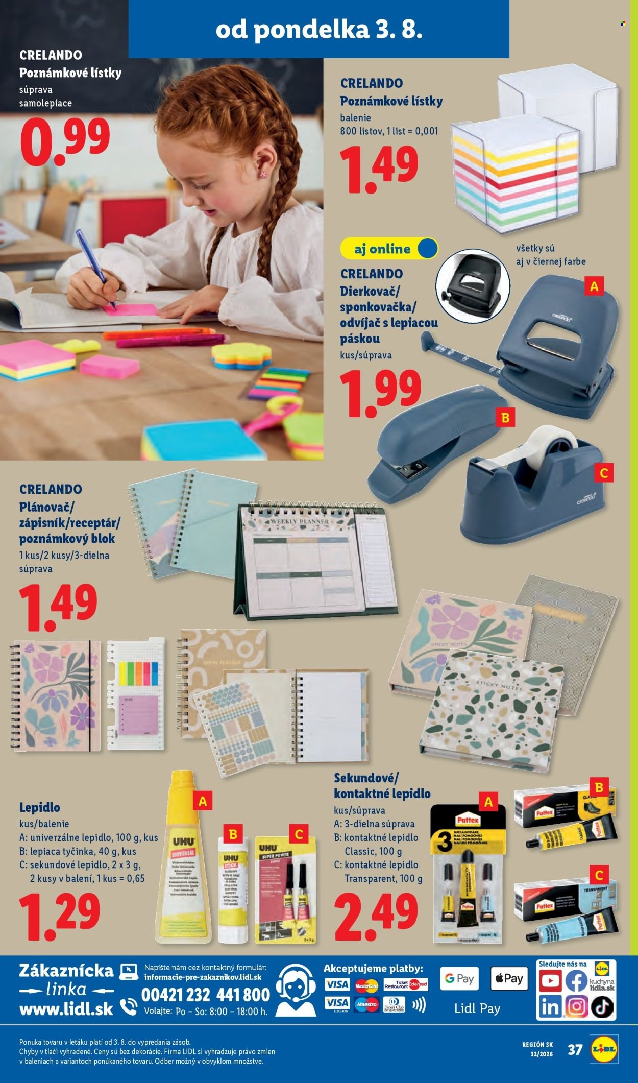 LIDL leták - Od pondelka 3.8.2026