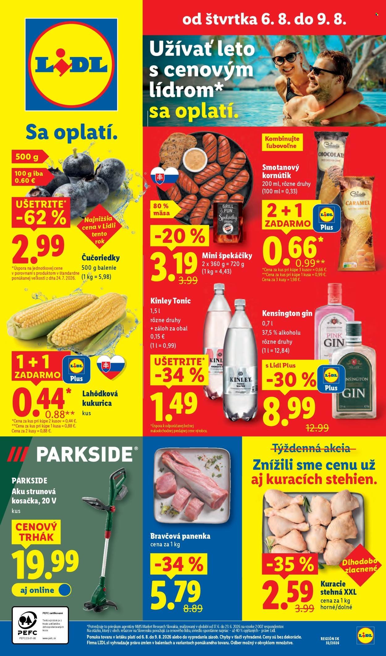 LIDL leták - Od pondelka 3.8.2026