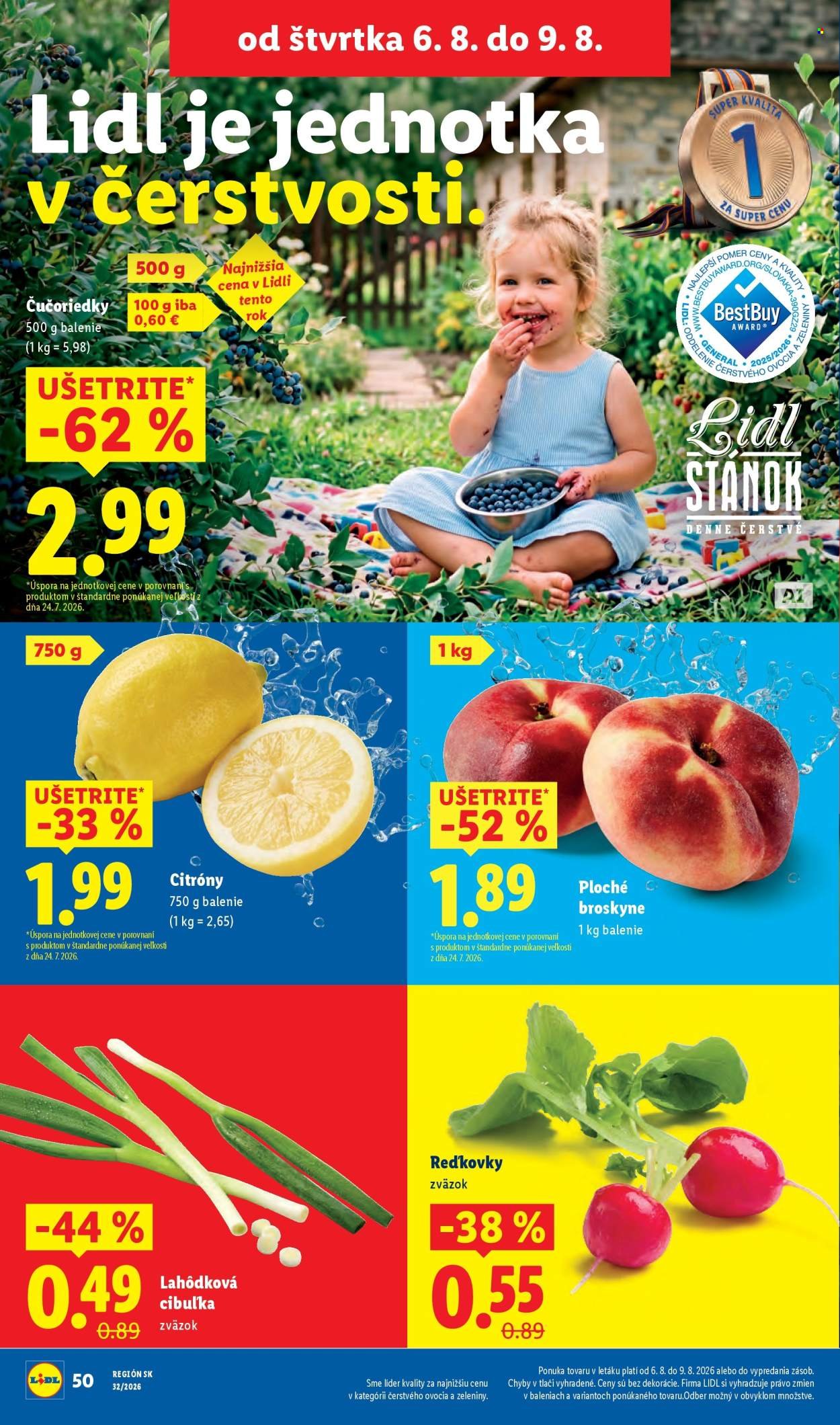 LIDL leták - Od pondelka 3.8.2026