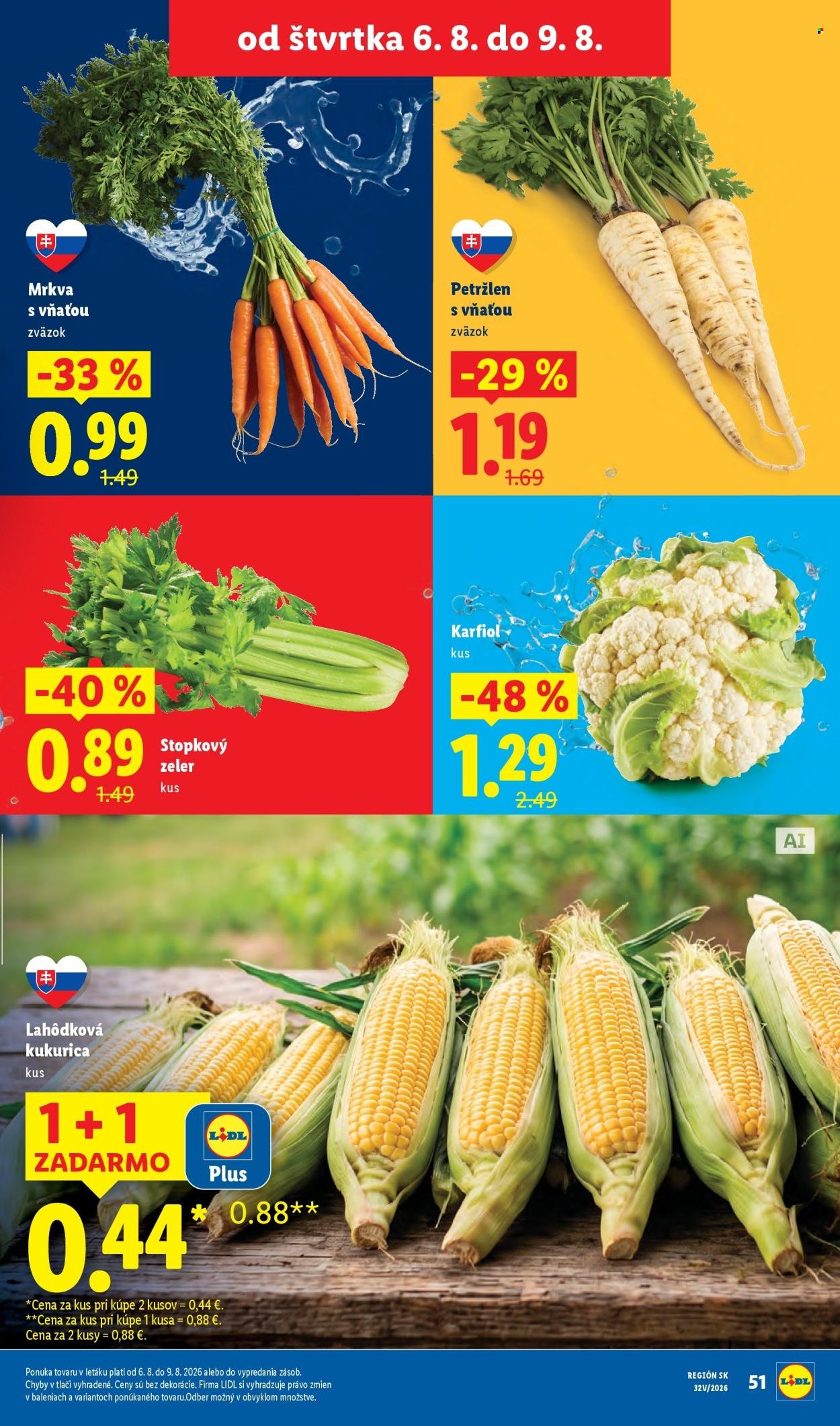 LIDL leták - Od pondelka 3.8.2026