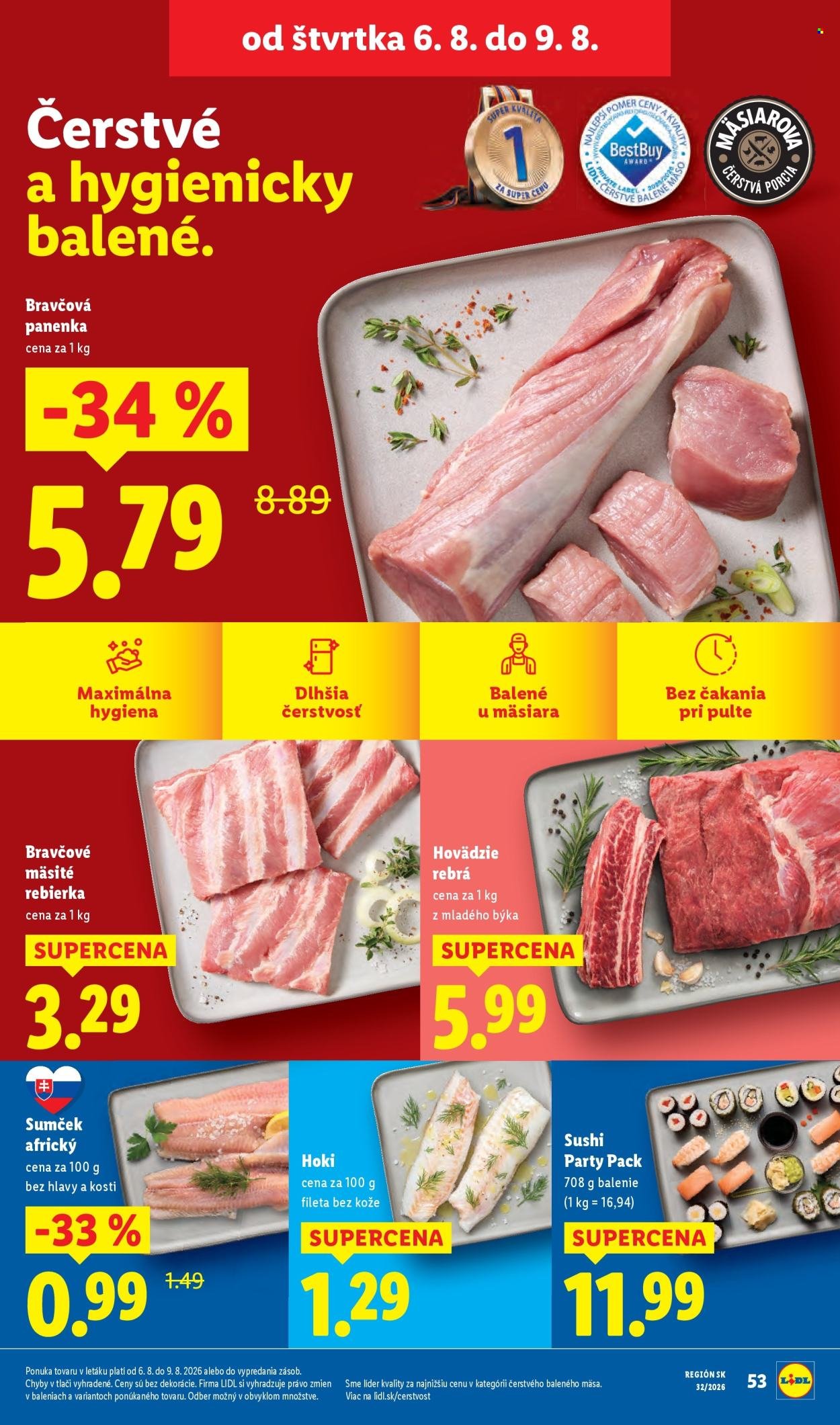 LIDL leták - Od pondelka 3.8.2026