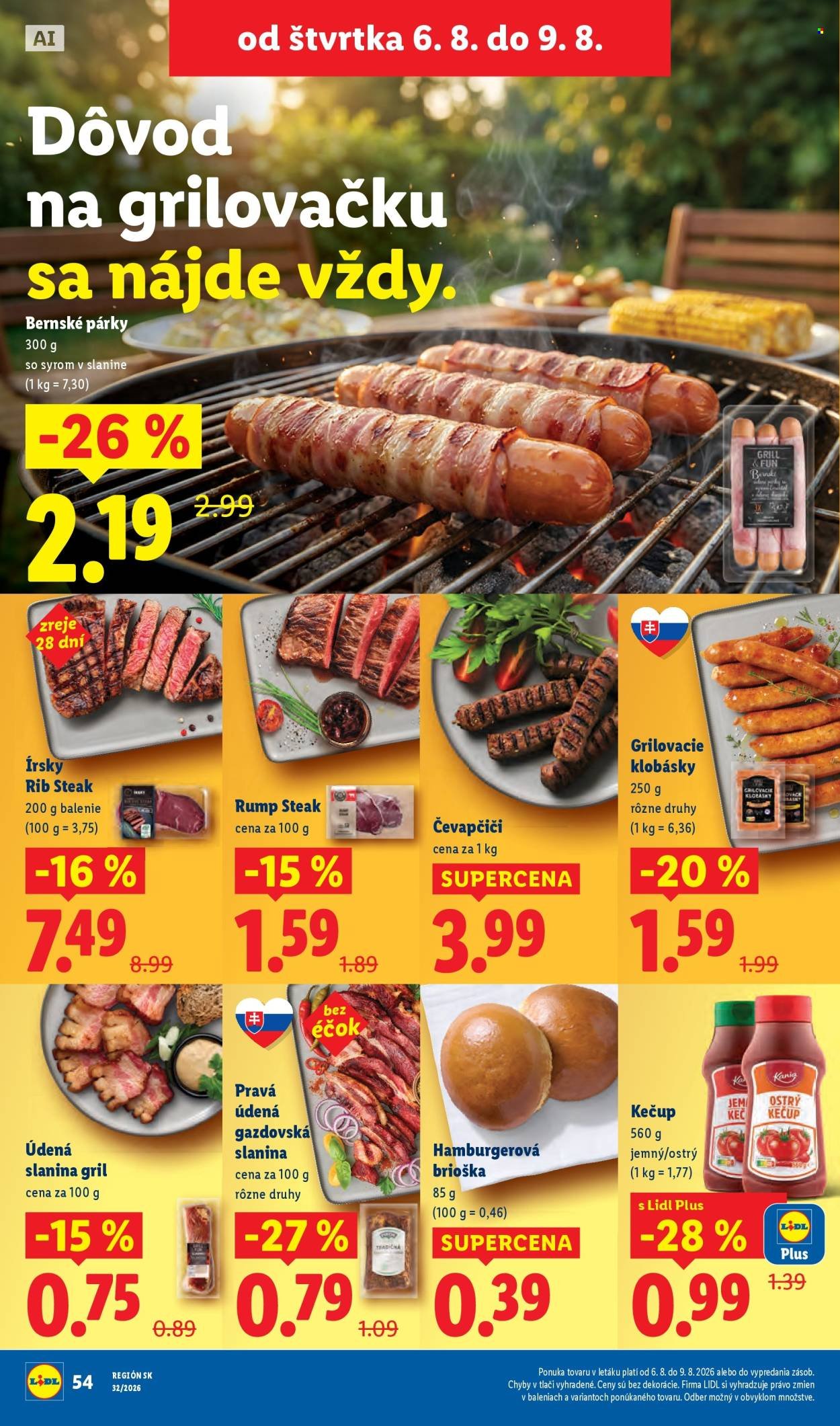 LIDL leták - Od pondelka 3.8.2026