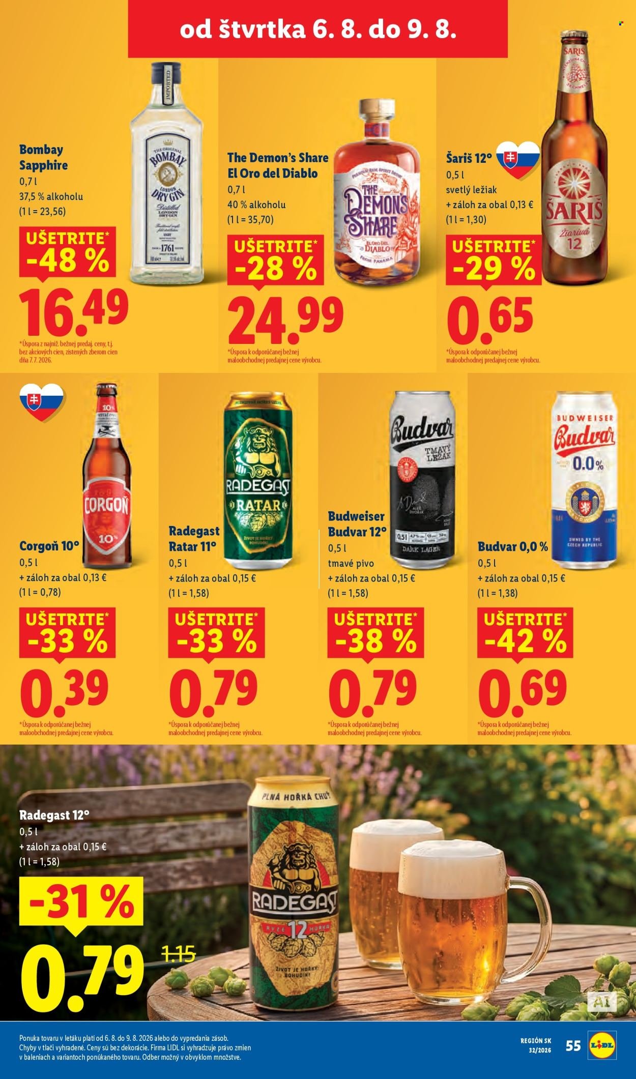LIDL leták - Od pondelka 3.8.2026