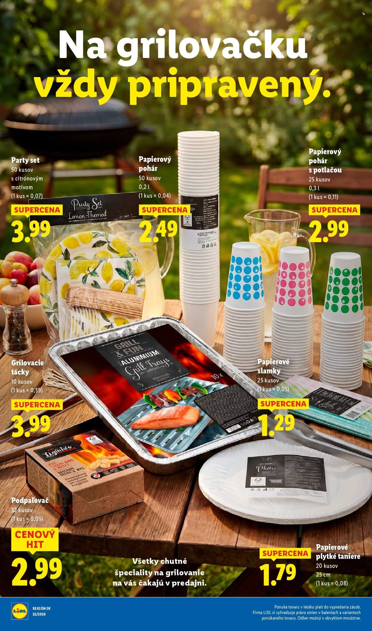 LIDL leták - Od pondelka 3.8.2026