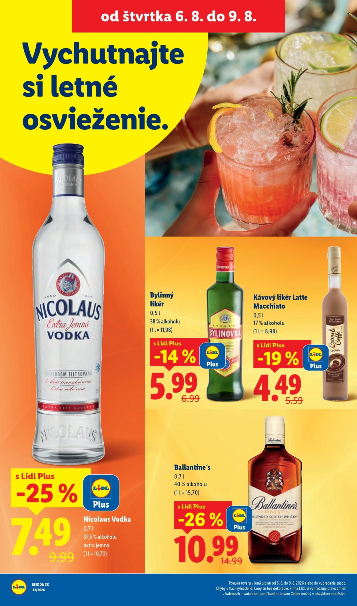 LIDL leták - Od pondelka 3.8.2026