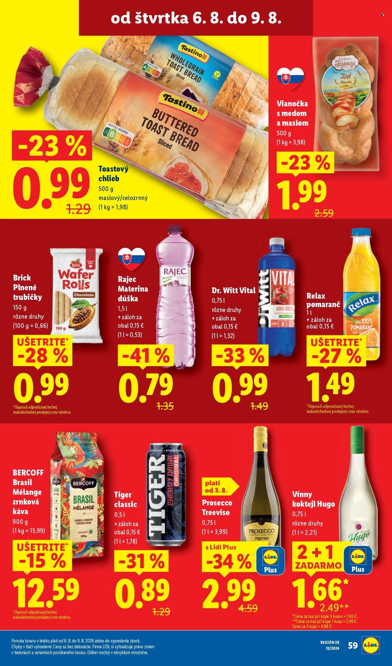 LIDL leták - Od pondelka 3.8.2026