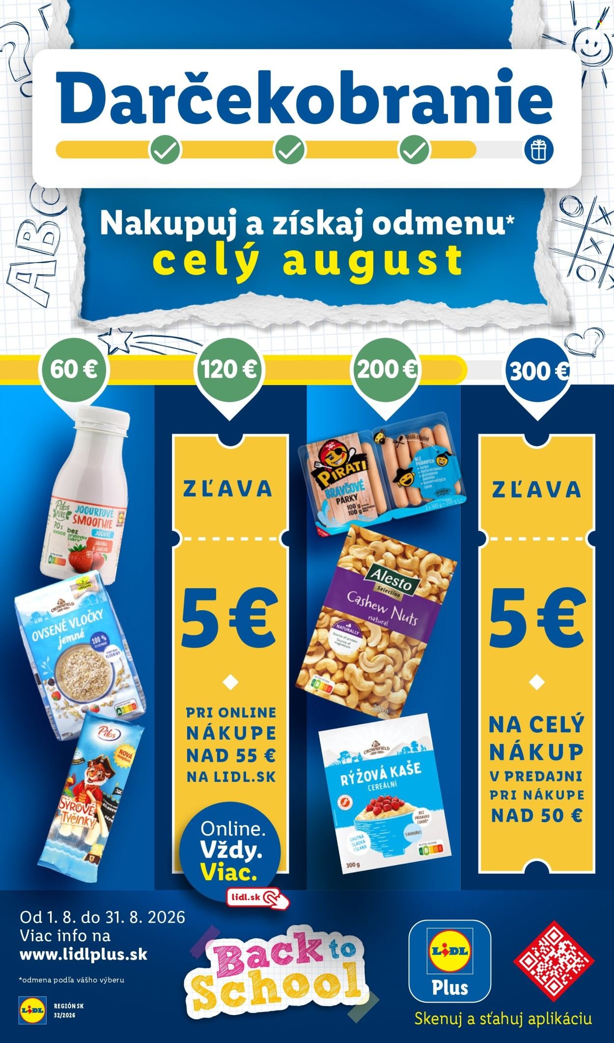 LIDL leták - Od pondelka 3.8.2026