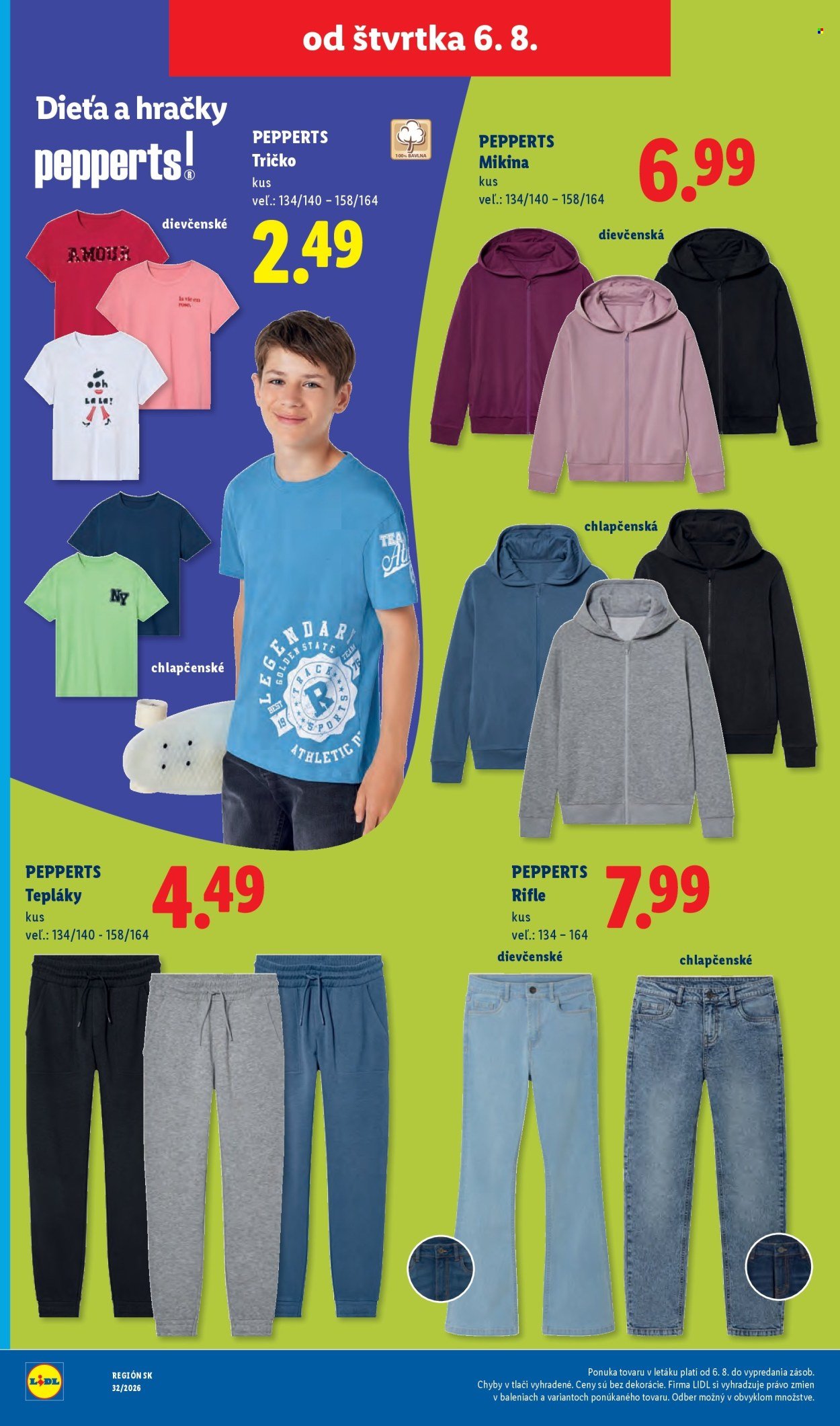 LIDL leták - Od pondelka 3.8.2026