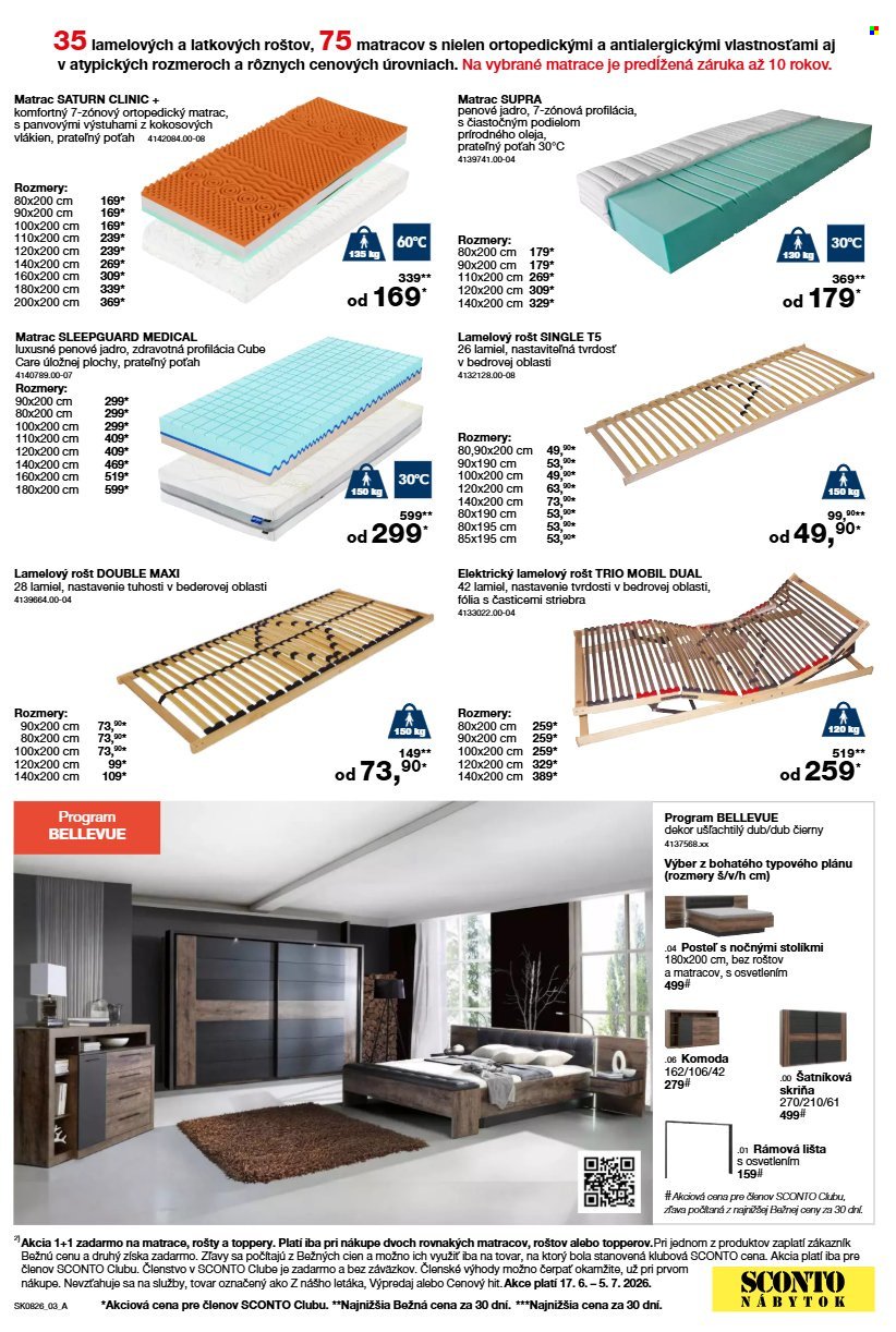 SCONTO NÁBYTOK leták - Aktuálny leták