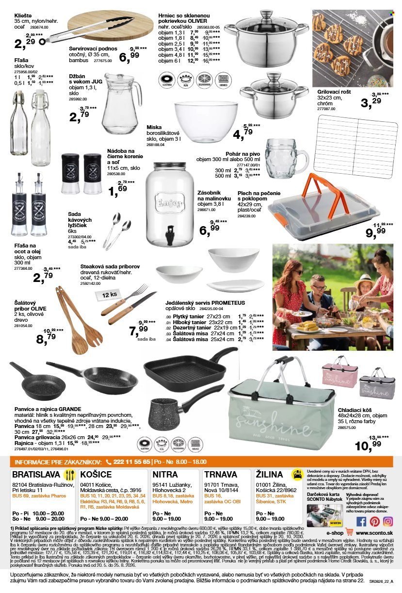 SCONTO NÁBYTOK leták - Aktuálny leták