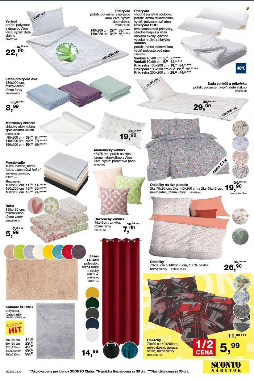 SCONTO NÁBYTOK leták - Aktuálny leták