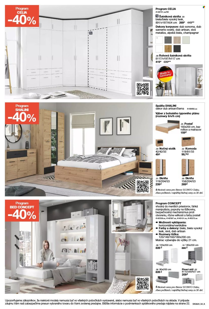 SCONTO NÁBYTOK leták - Aktuálny leták