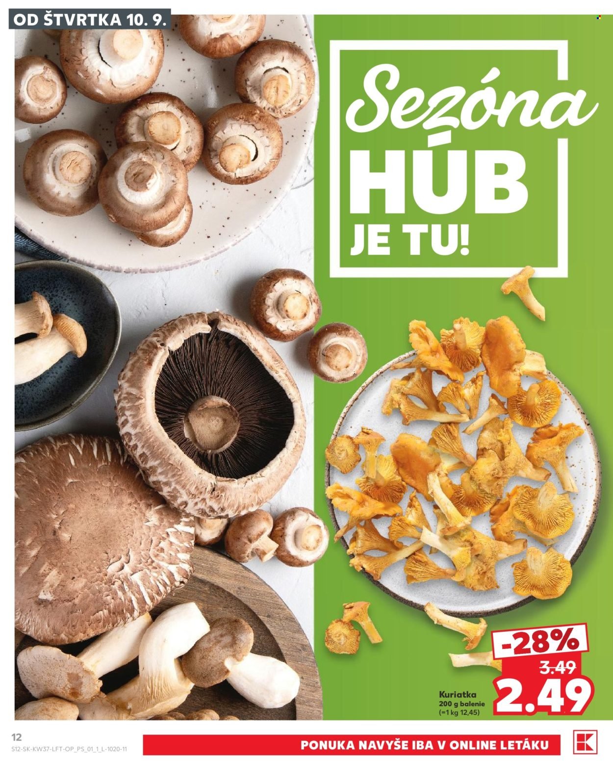 KAUFLAND leták - Od štvrtka 10.9.2026