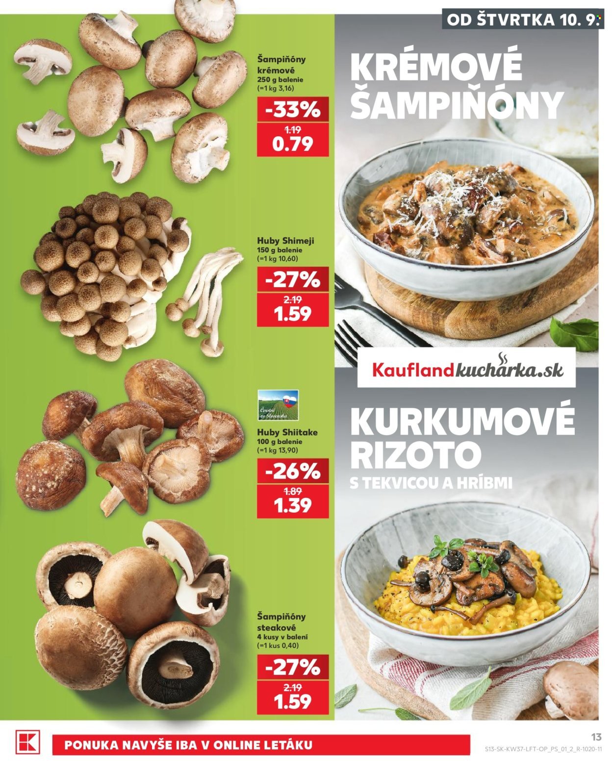 KAUFLAND leták - Od štvrtka 10.9.2026