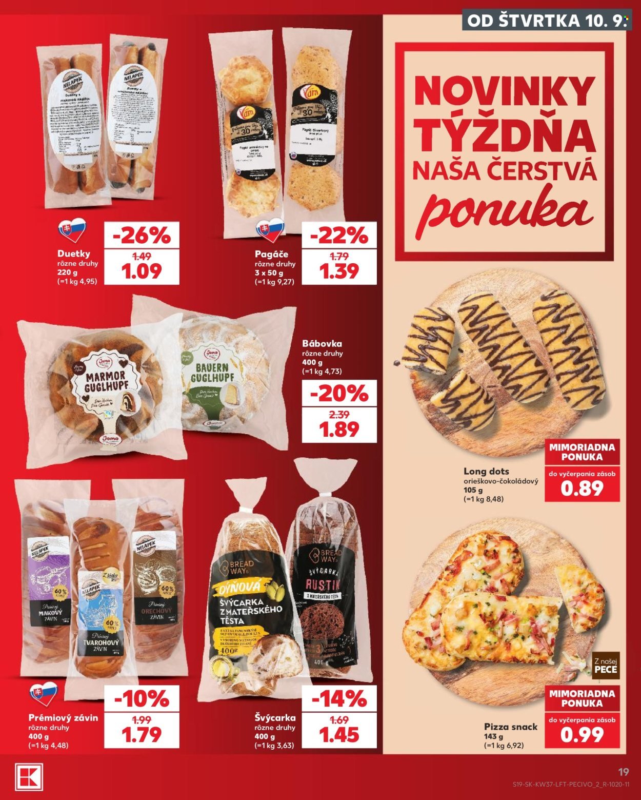 KAUFLAND leták - Od štvrtka 10.9.2026