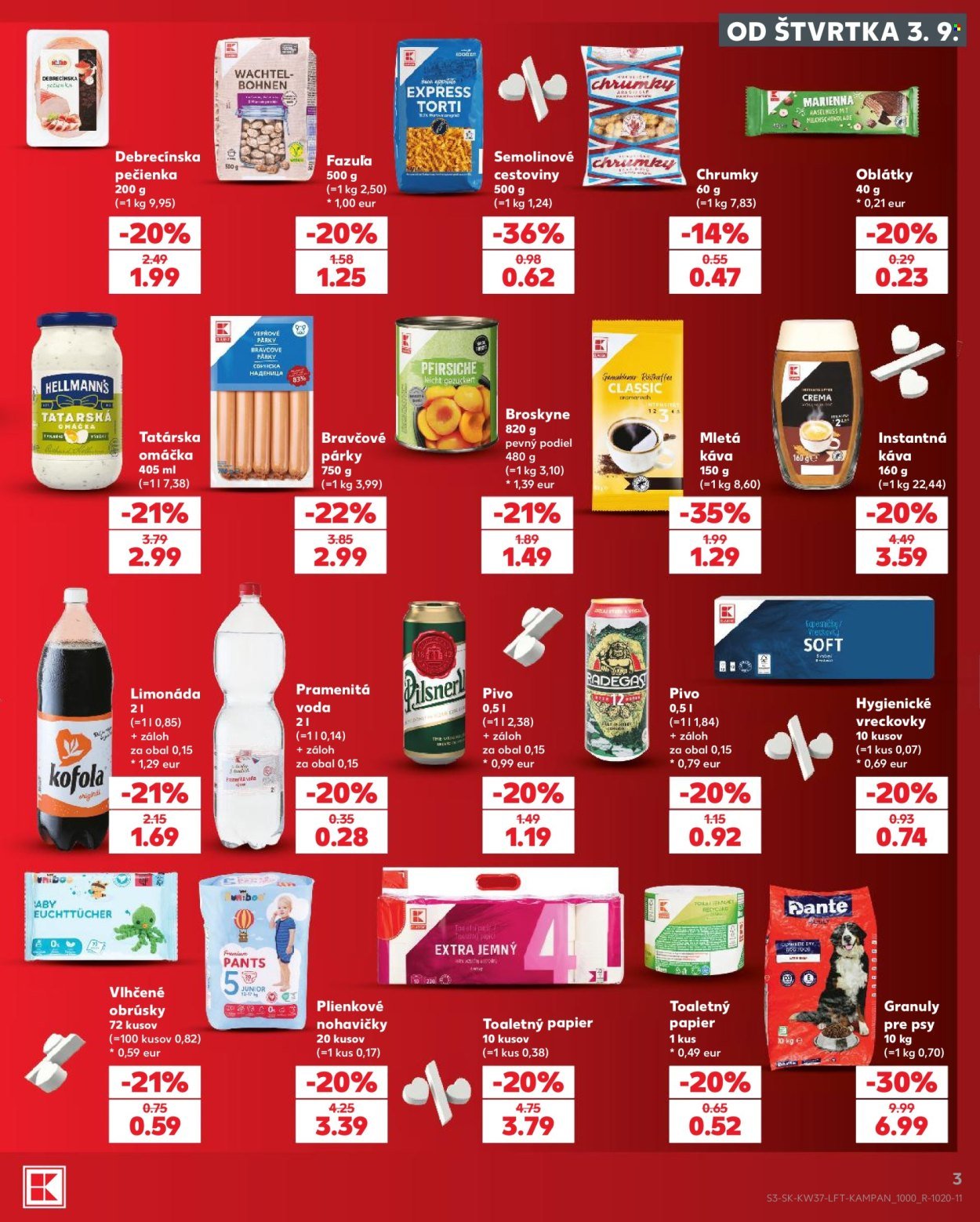 KAUFLAND leták - Od štvrtka 10.9.2026