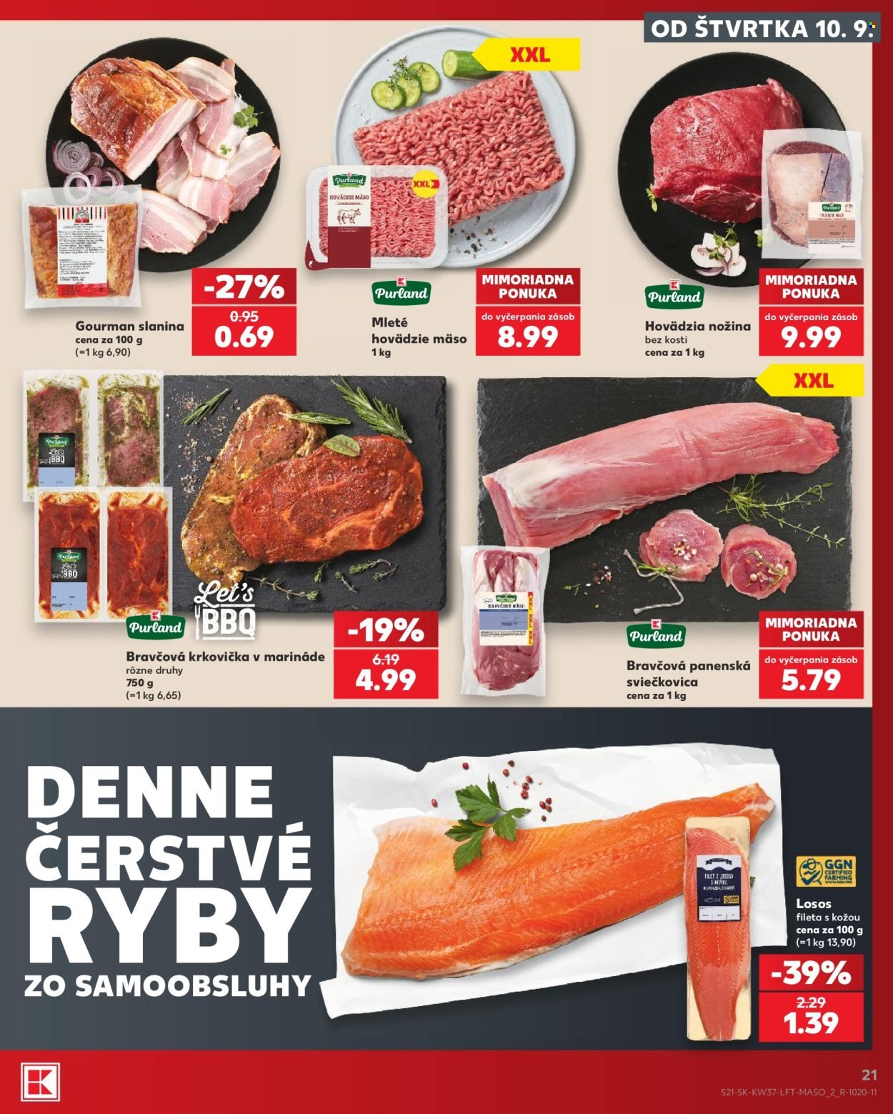 KAUFLAND leták - Od štvrtka 10.9.2026