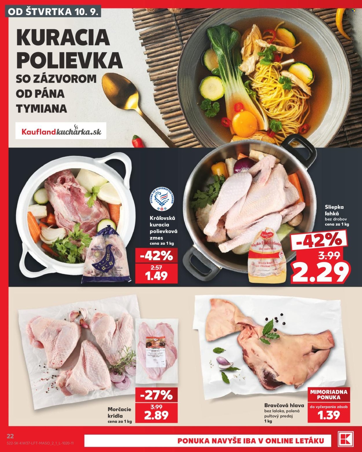 KAUFLAND leták - Od štvrtka 10.9.2026