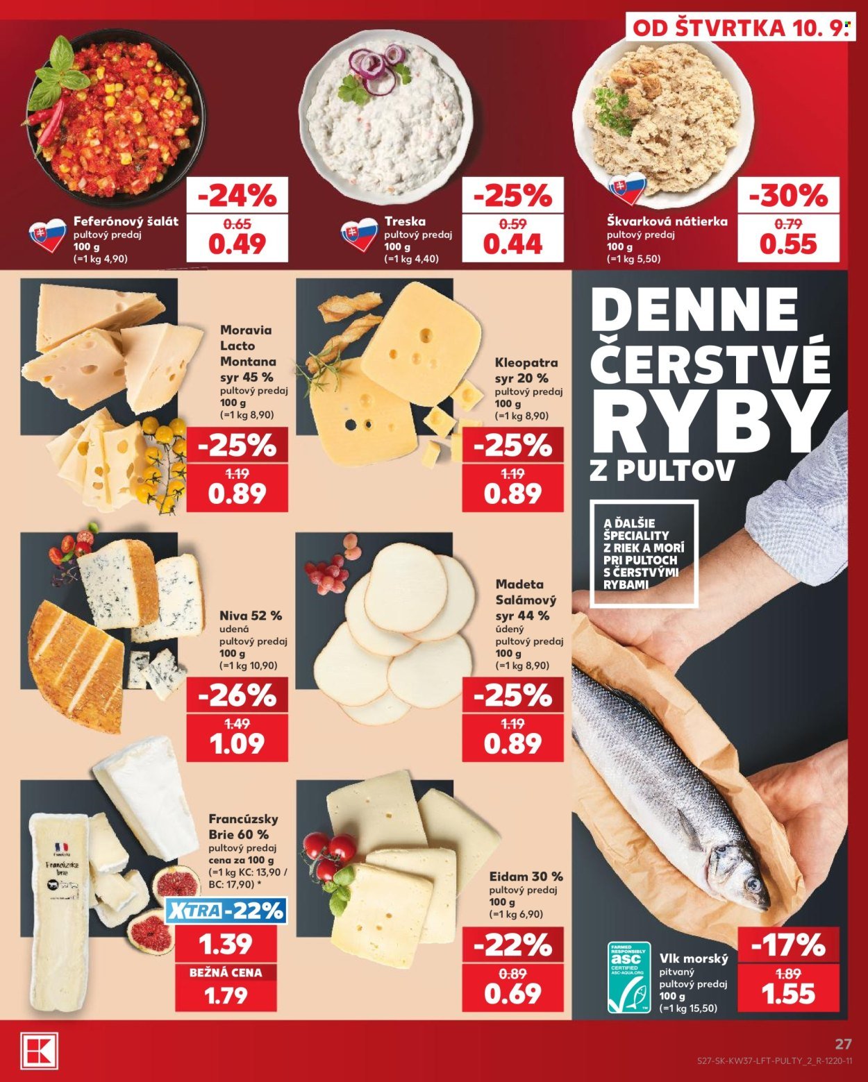 KAUFLAND leták - Od štvrtka 10.9.2026