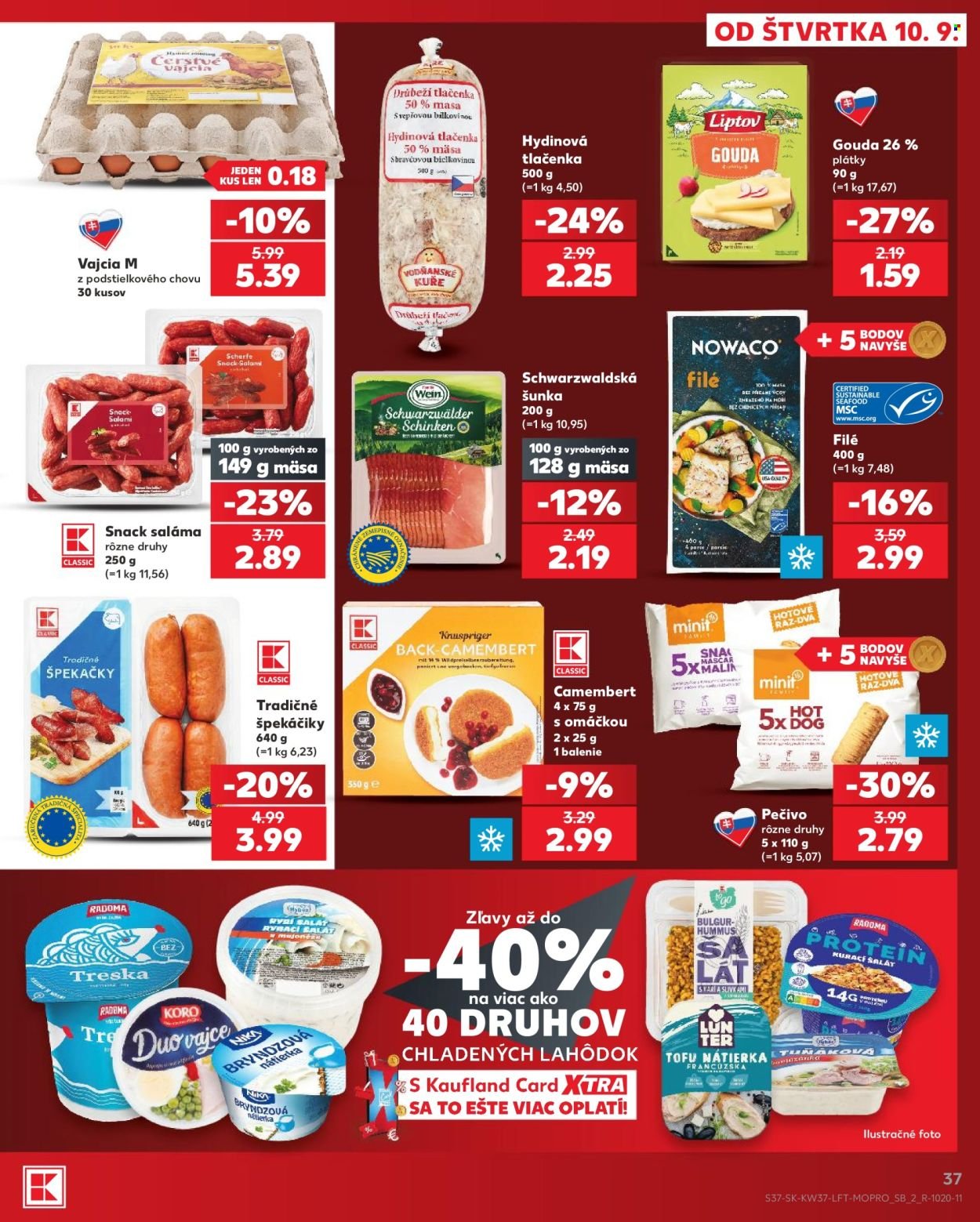 KAUFLAND leták - Od štvrtka 10.9.2026