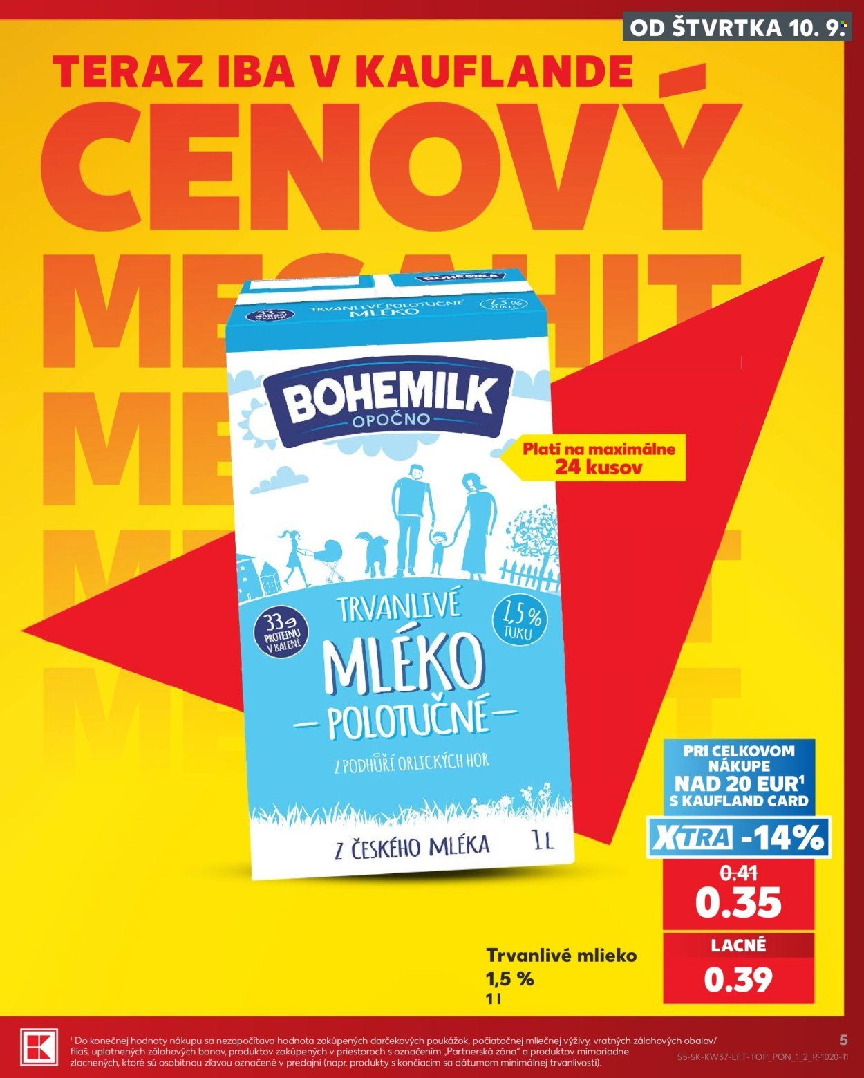 KAUFLAND leták - Od štvrtka 10.9.2026