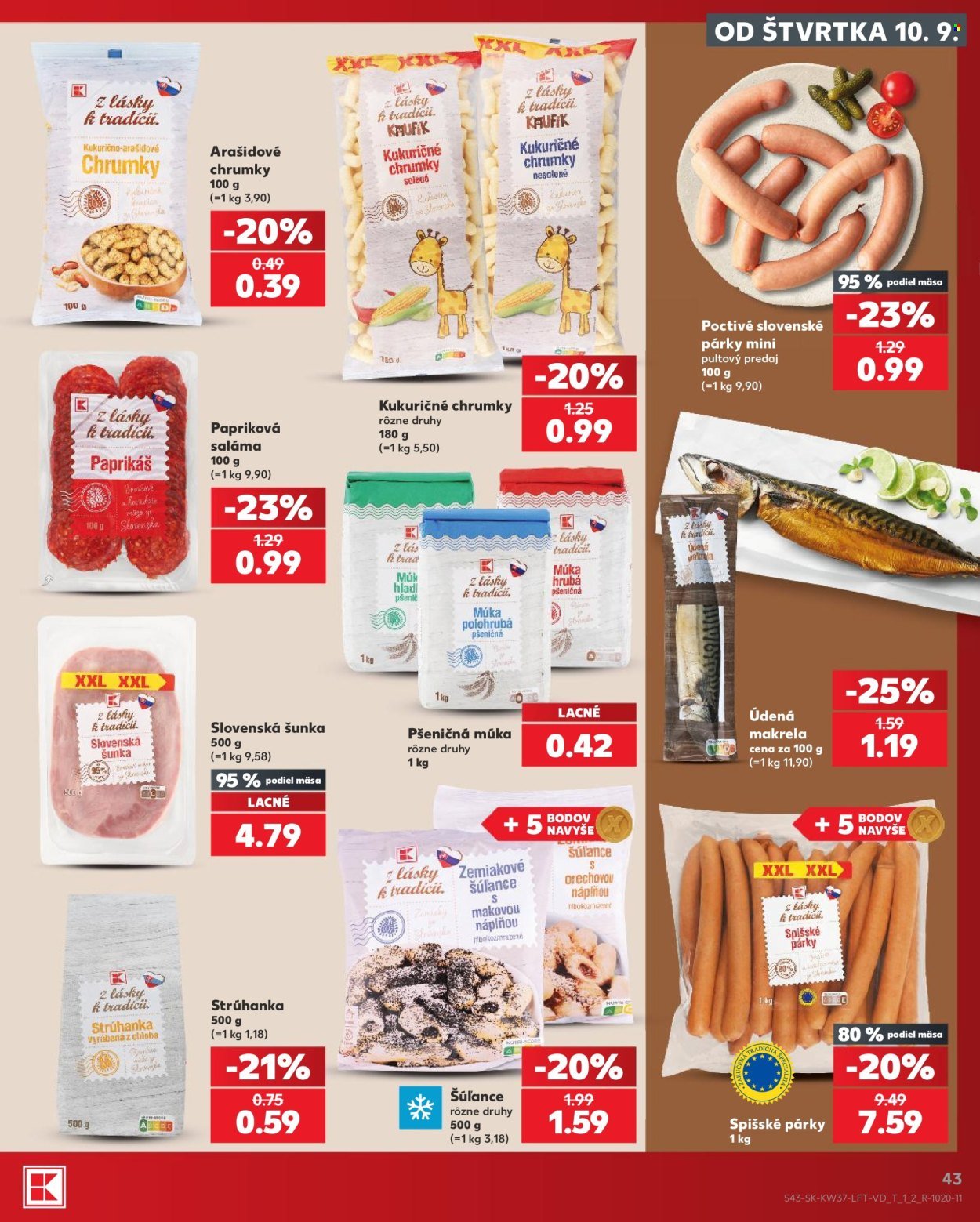 KAUFLAND leták - Od štvrtka 10.9.2026