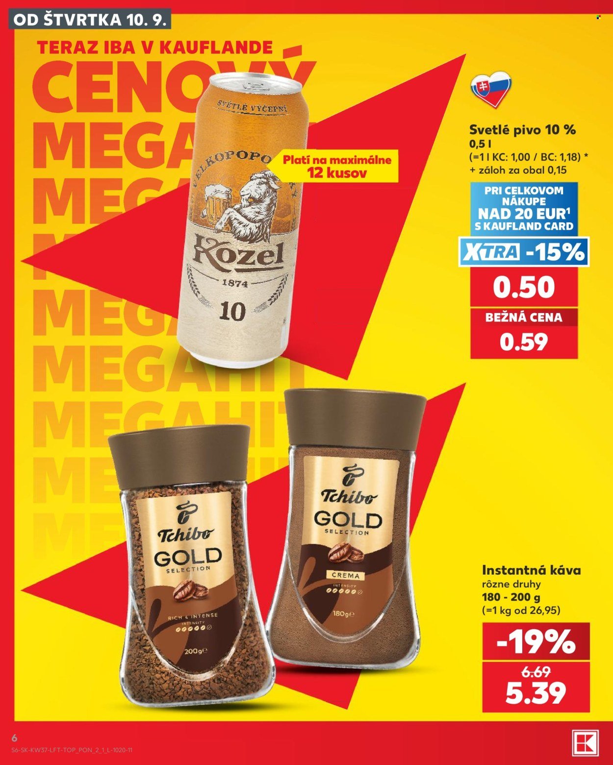 KAUFLAND leták - Od štvrtka 10.9.2026