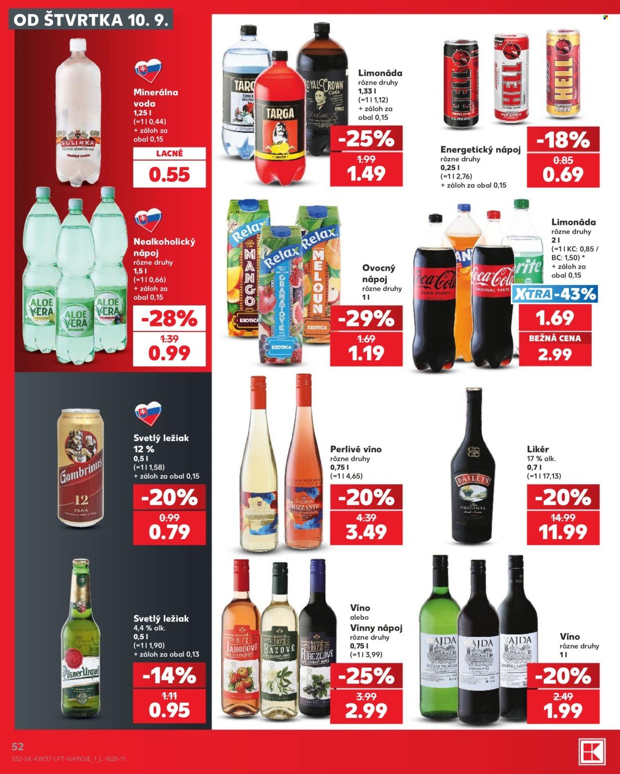 KAUFLAND leták - Od štvrtka 10.9.2026