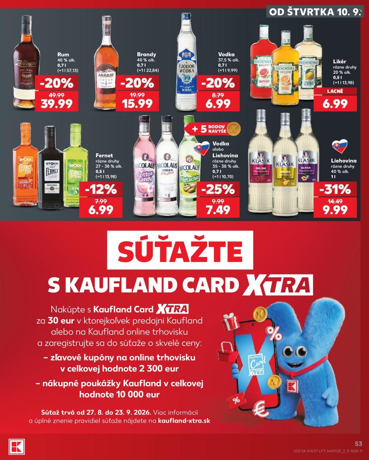 KAUFLAND leták - Od štvrtka 10.9.2026